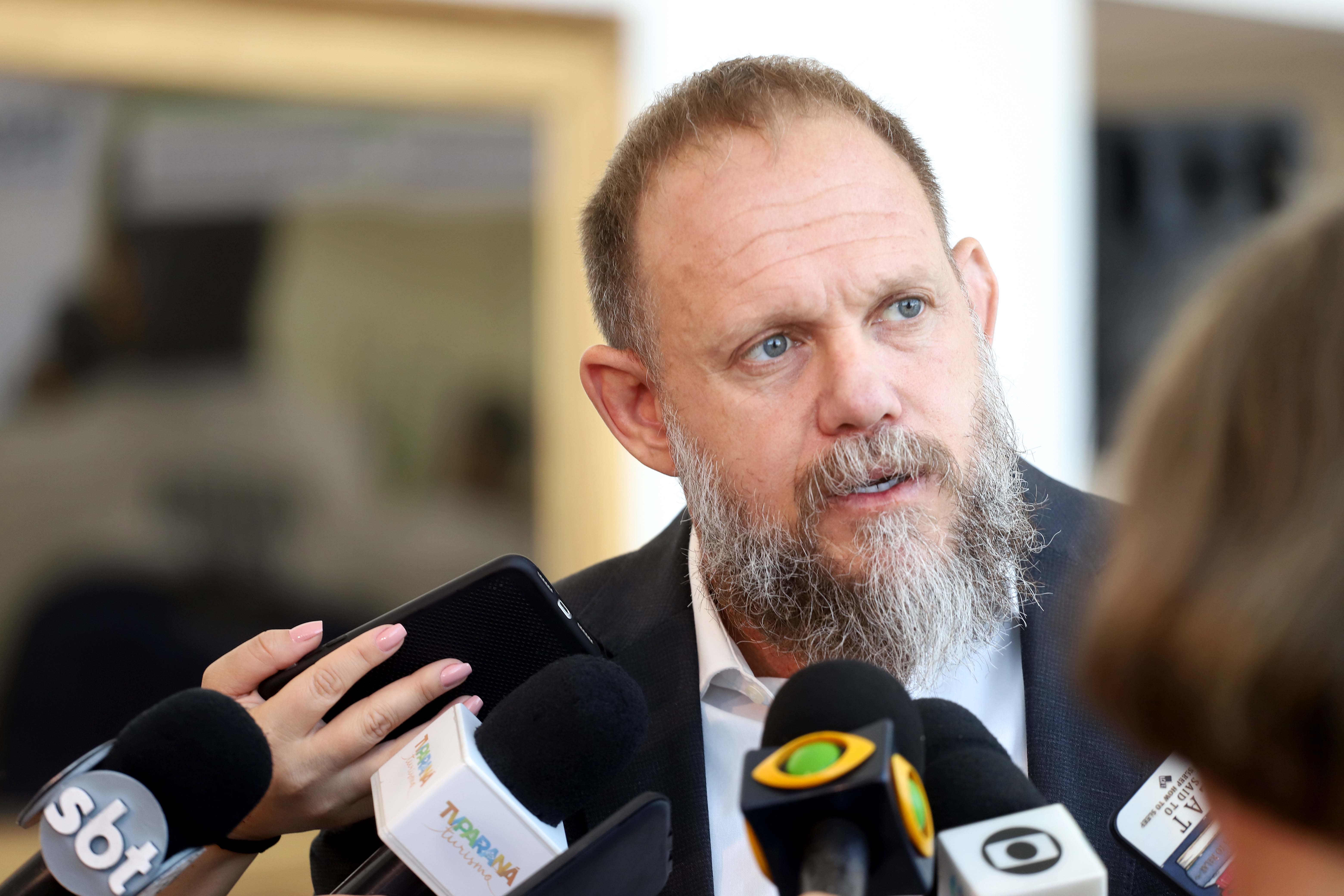 O governador Carlos Massa Ratinho Junior formaliza nesta quinta-feira (12) a convocação de aprovados do concurso de 2018 de escrivães da Polícia Civil do Paraná.
Curitiba, 12-03-20.
Foto: Arnaldo Alves / AEN.
