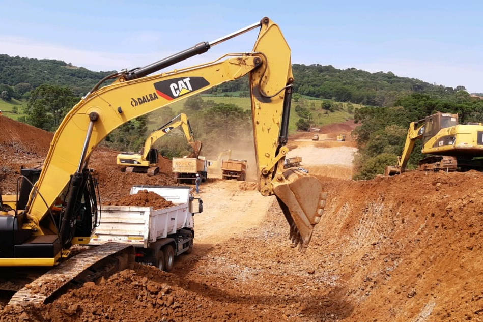 Governo retoma as obras do Contorno Noroeste de Francisco Beltrão. Foto:DER