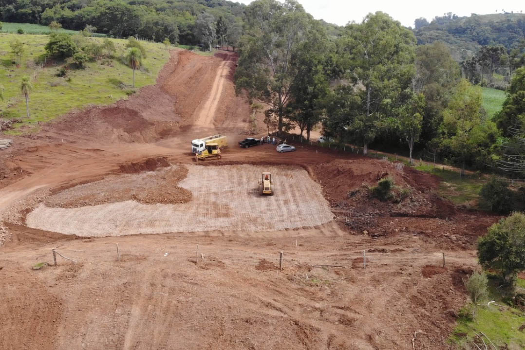 Governo retoma as obras do Contorno Noroeste de Francisco Beltrão. Foto:DER