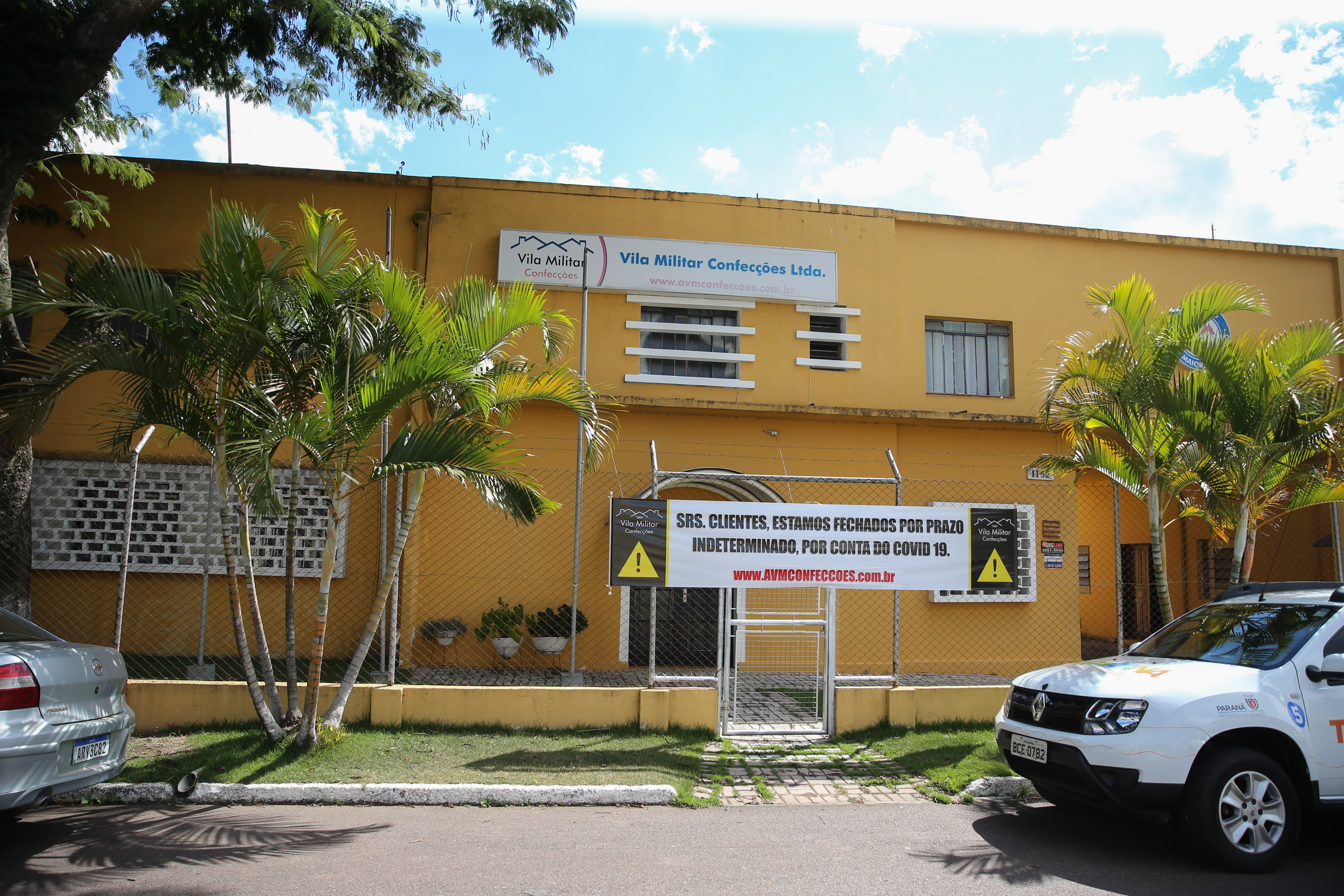 Produção de uniformes e máscaras pela Associação da Vila Militar do Paraná Confecções.   Curitiba, 27/03/2020 - Foto: Geraldo Bubniak/AEN