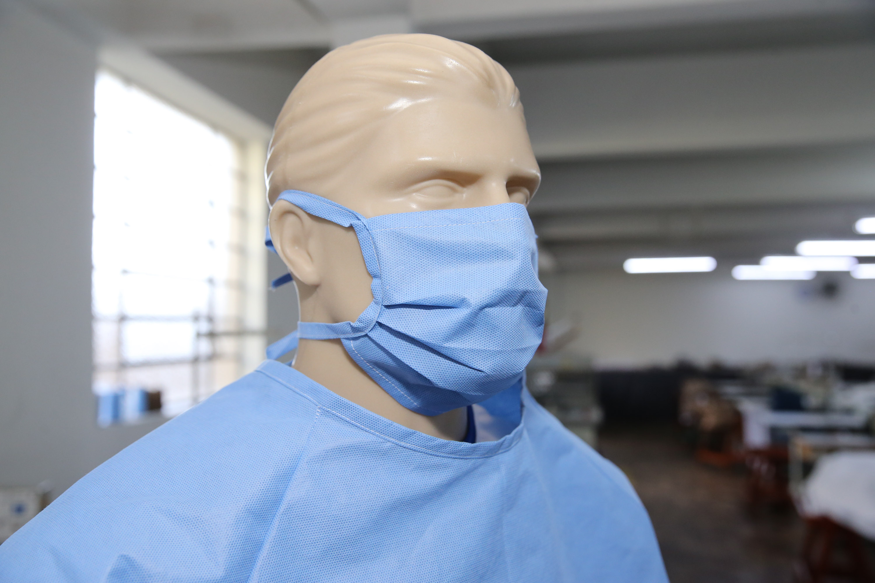 Produção de uniformes e máscaras pela Associação da Vila Militar do Paraná Confecções.   Curitiba, 27/03/2020 - Foto: Geraldo Bubniak/AEN