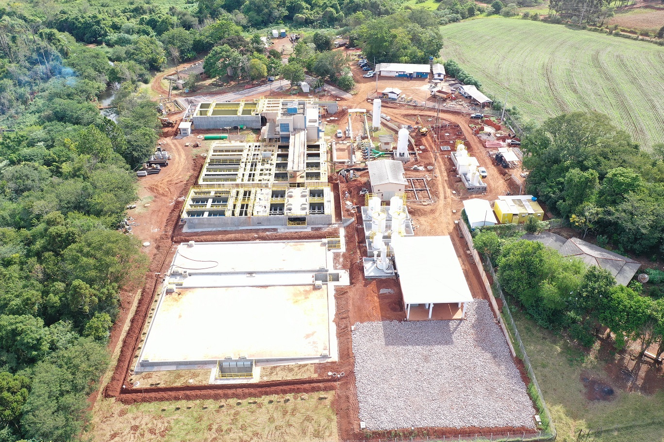 Sanepar executa nova etapa de obras em Cascavel. Foto: Sanepar