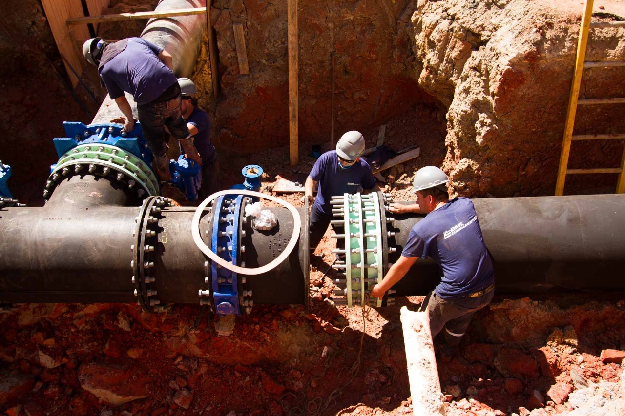 Sanepar antecipa interligação para reforçar distribuição de água. Foto: Sanepar