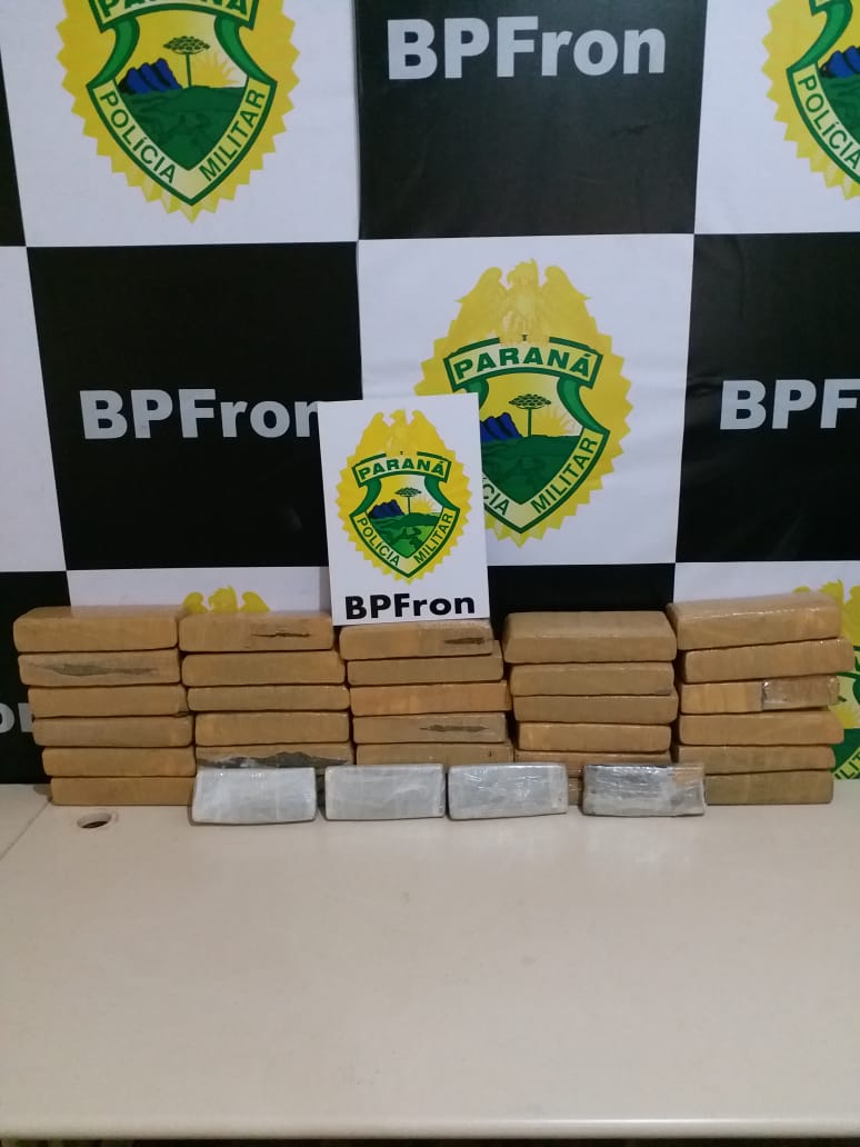 BPFron apreende 5,4 toneladas de maconha no 1.º quadrimestre. Foto:PMPR