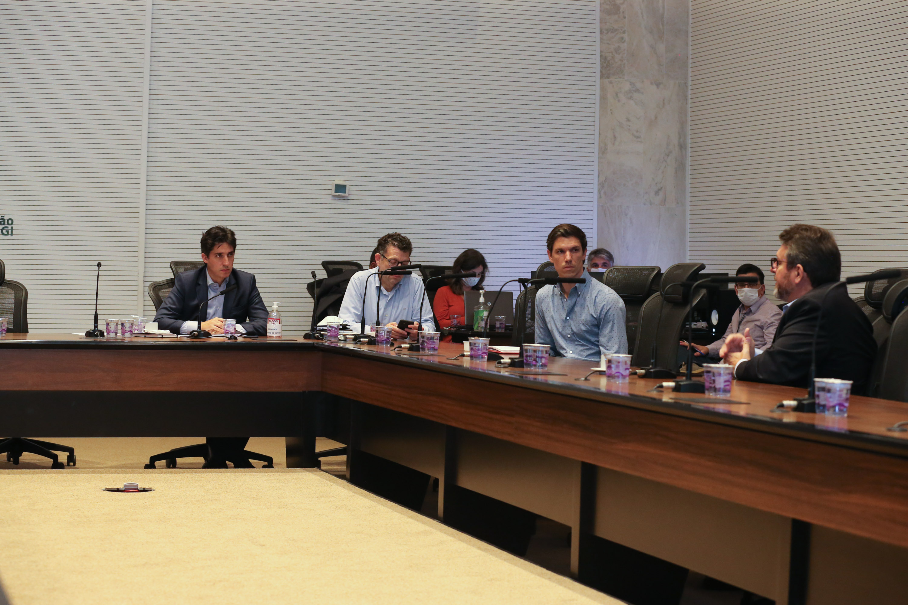 Reuniao Plano de Recuperação Econômica. Foto: Geraldo Bubniak/AEN