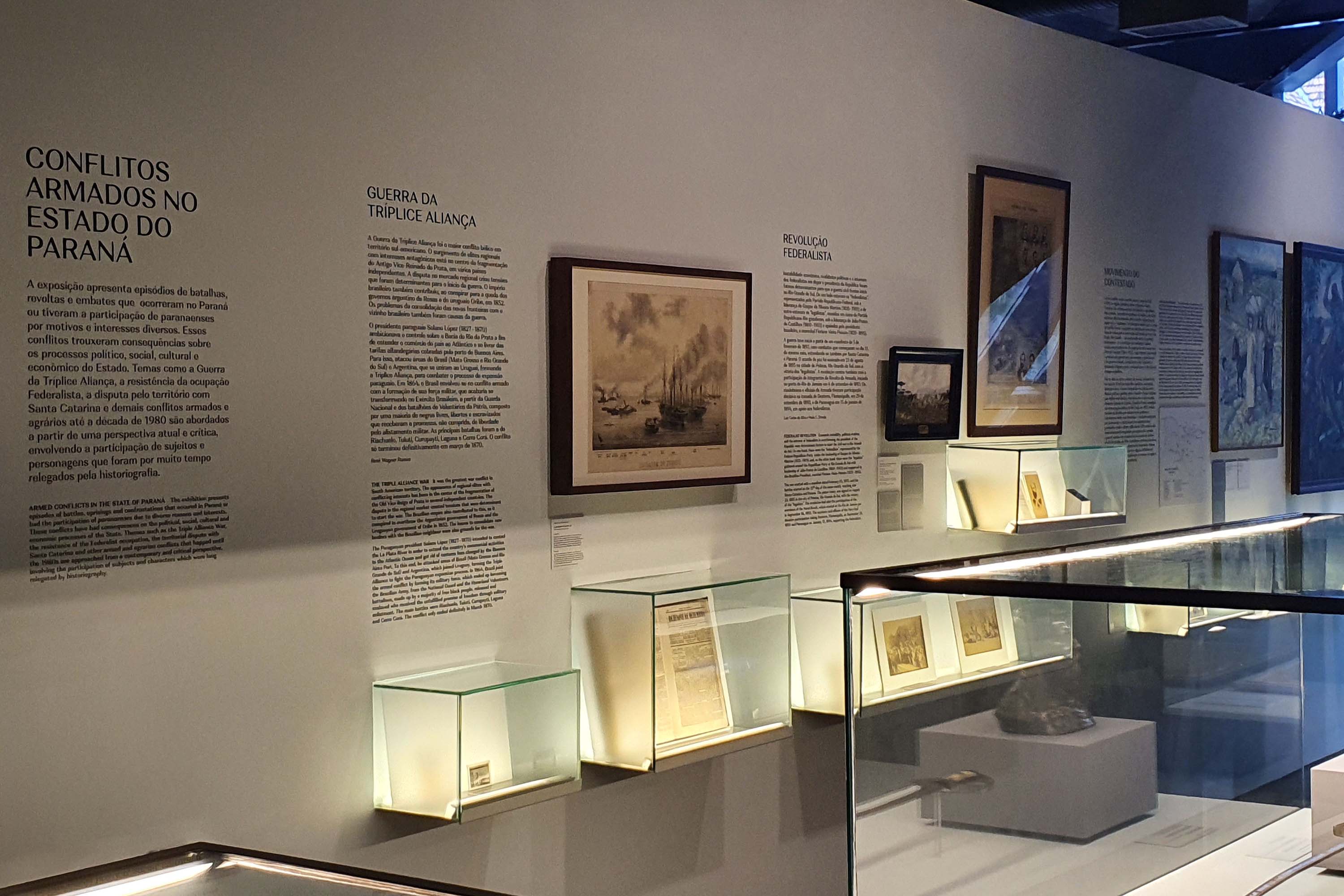 Museu Paranaense apresenta curiosidades de seu acervo.Foto: Richard Romanini.