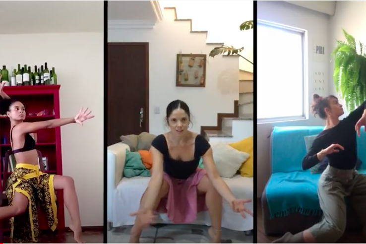 Balé Teatro Guaíra celebra 51 anos com apresentação virtual. Foto: Reprodução Youtube