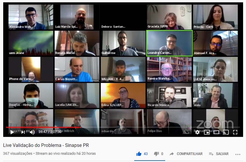 Workshop marca nova etapa para empresas do Programa Sinapse da Inovação. Foto: Fundação Araucária