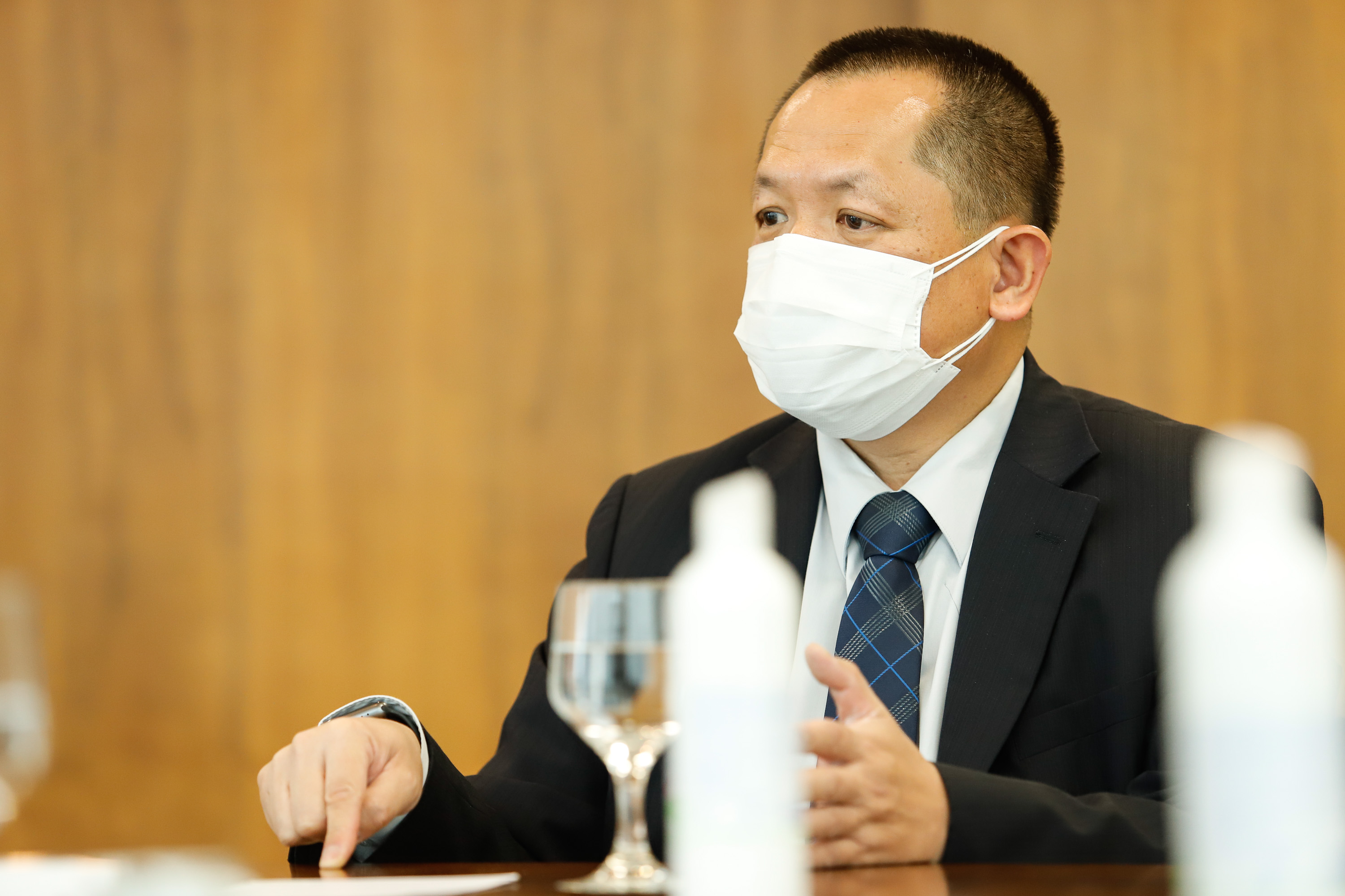 O Paraná recebeu 400 mil máscaras cirúrgicas do Escritório Econômico e Cultural de Taipei no Brasil, organização que representa os interesses de Taiwan no País