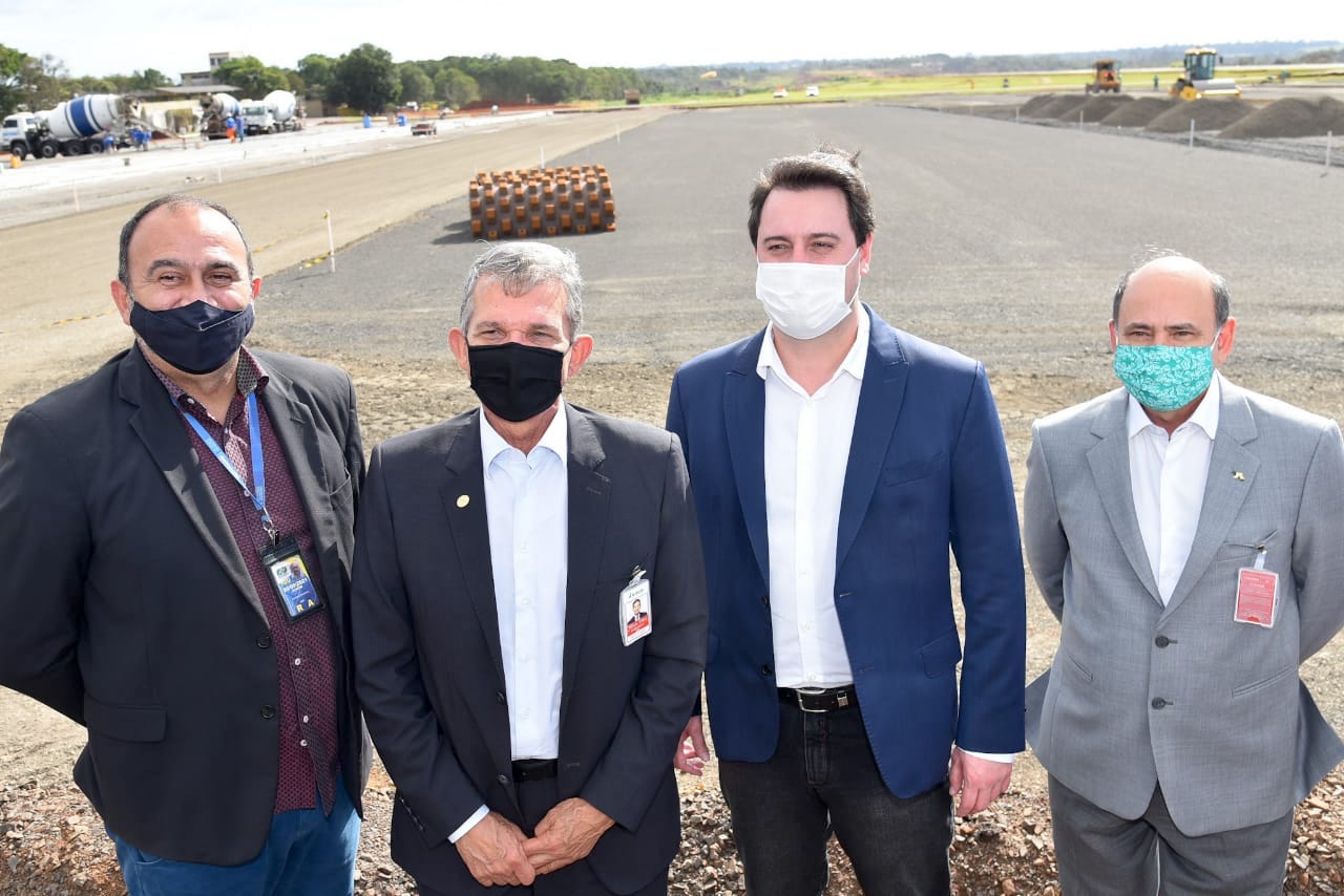 O governador Carlos Massa Ratinho Junior participou nesta quinta-feira (18) de uma reunião com a direção brasileira de Itaipu Binacional, em Foz do Iguaçu, e destacou que a parceria entre o Estado e a hidrelétrica é fundamental para ajudar o Paraná na retomada da economia. Foto:Rubens Fraulini/Itaipu Binacional