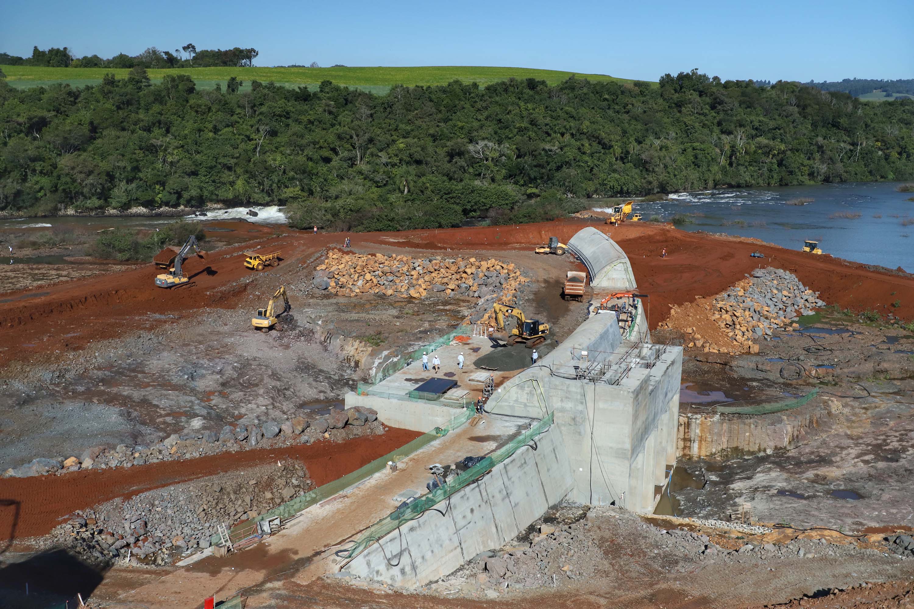 PCH Bela Vista está com 50% das obras concluídas