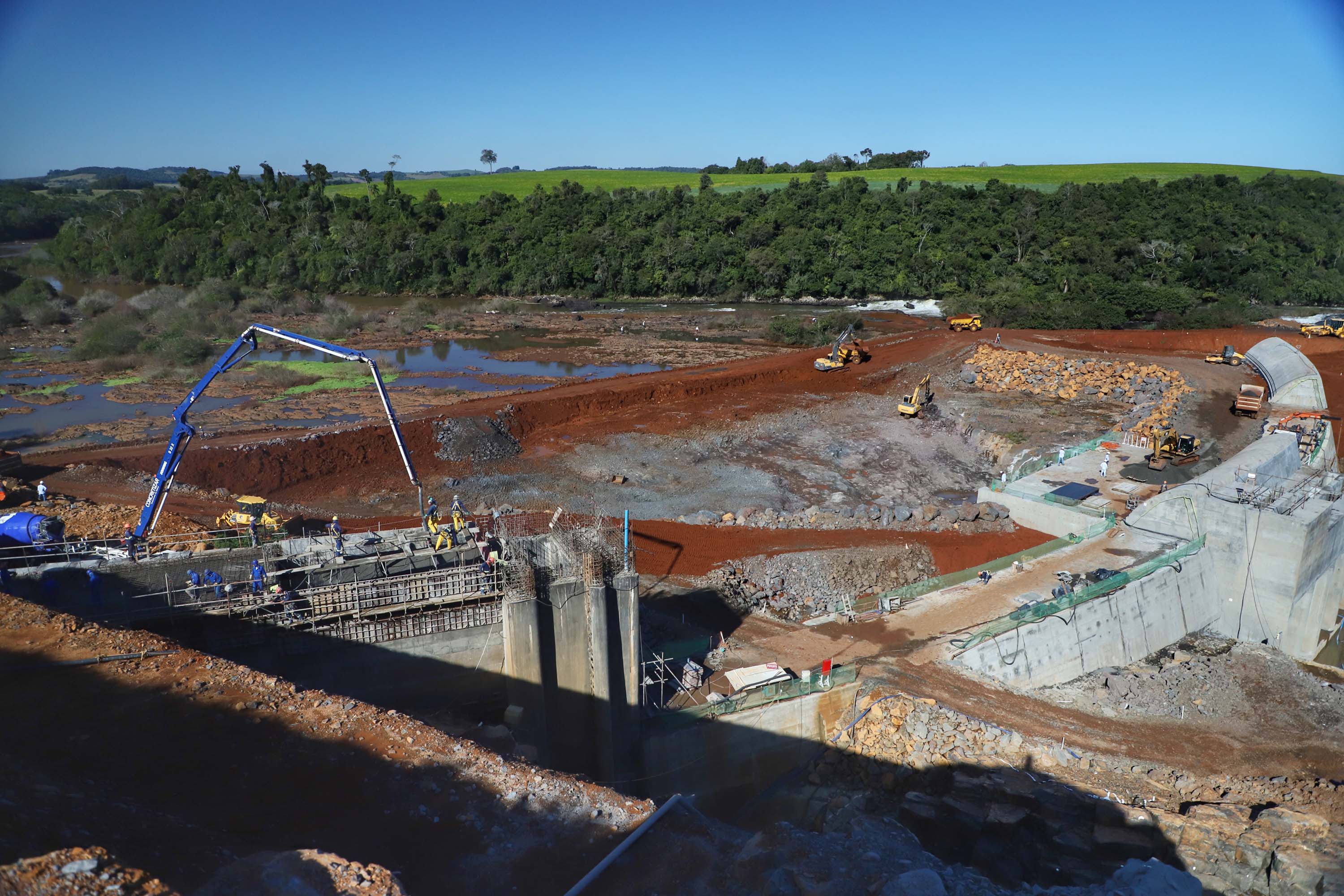 PCH Bela Vista está com 50% das obras concluídas