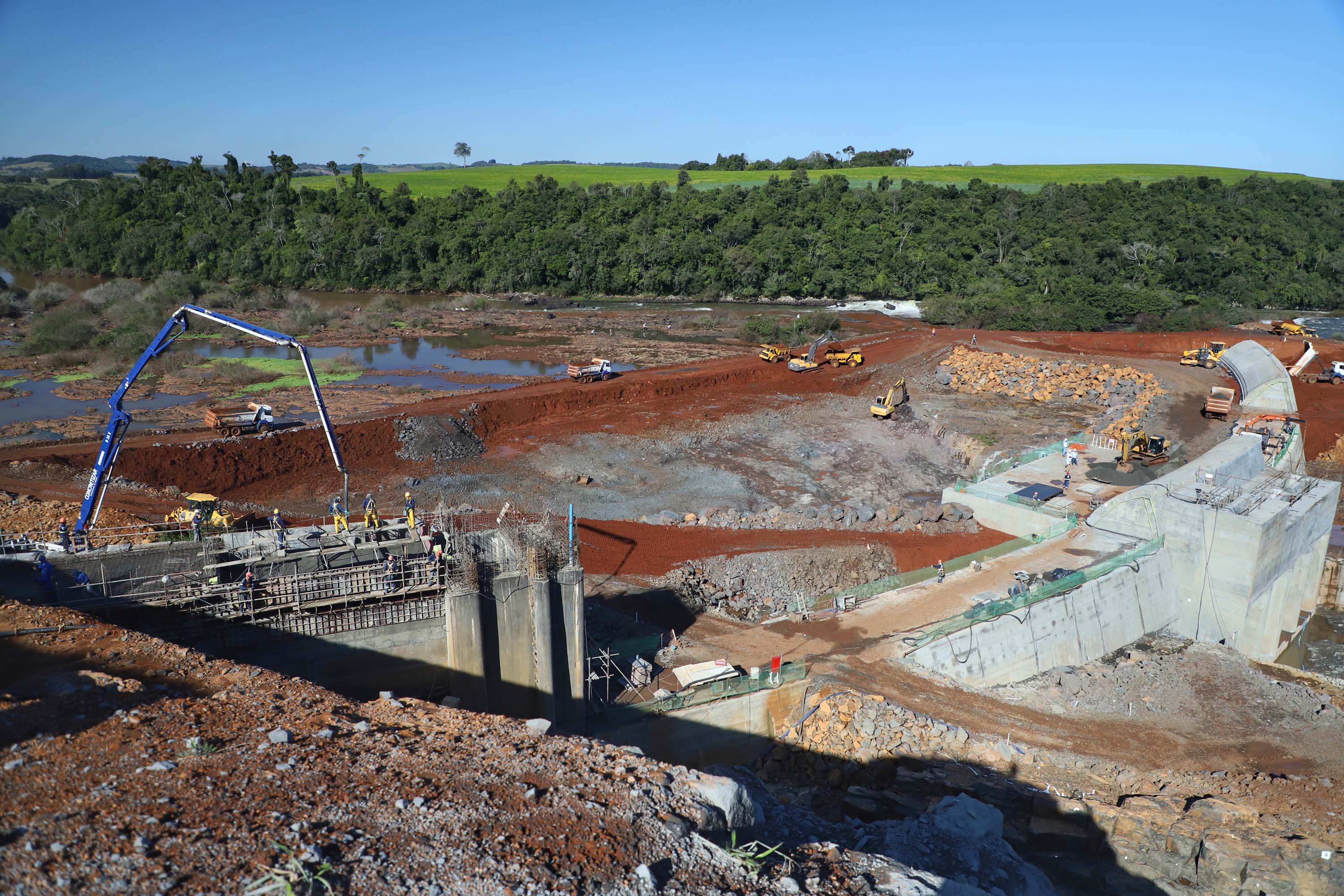 PCH Bela Vista está com 50% das obras concluídas