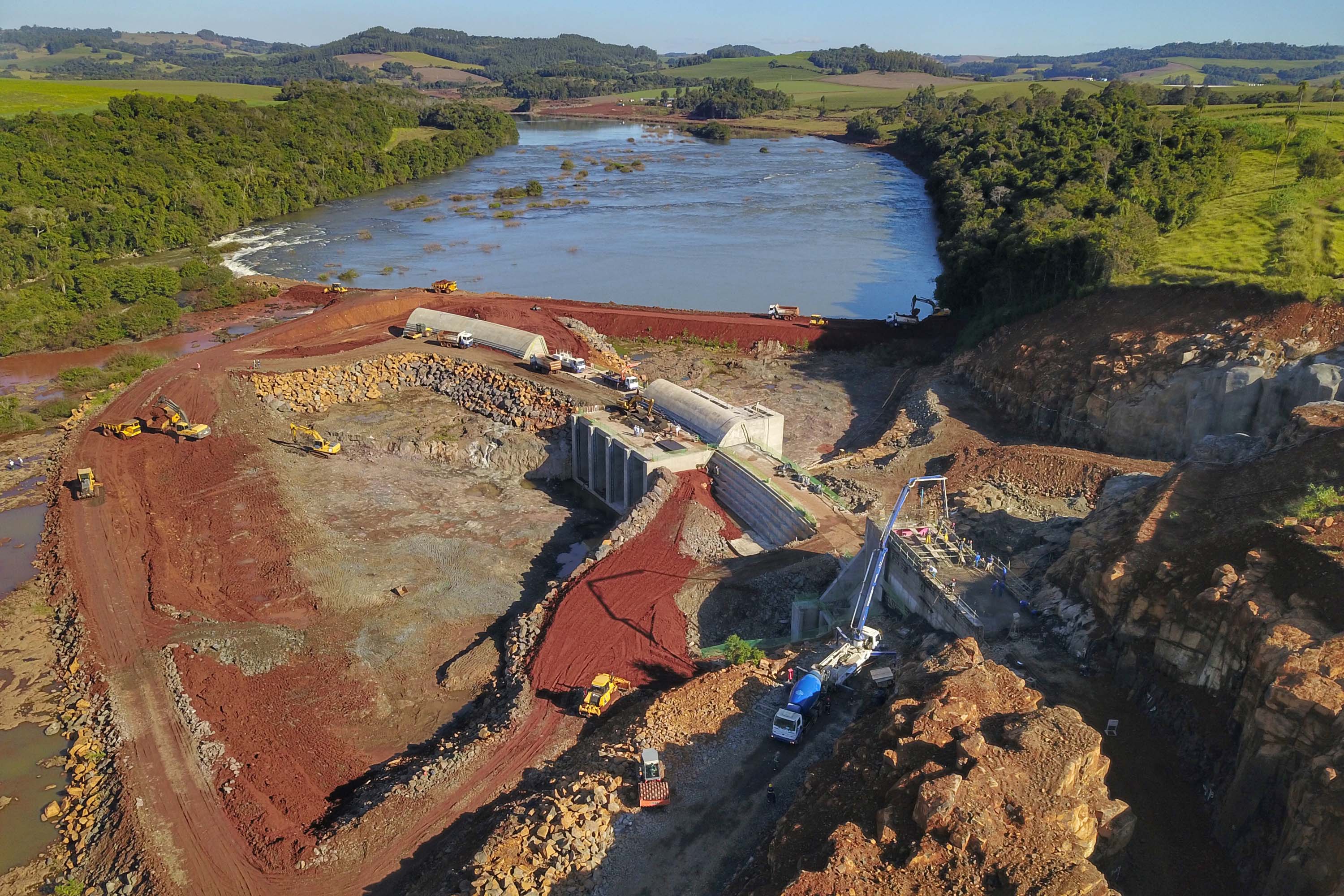 PCH Bela Vista está com 50% das obras concluídas