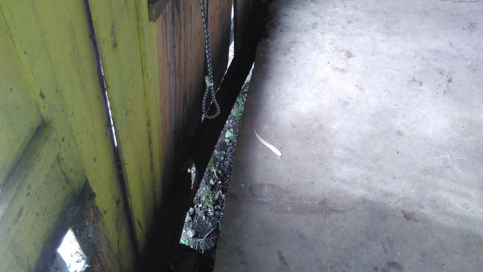 Imóvel da Vila Falcão - ANTES. Foto: Divulgação