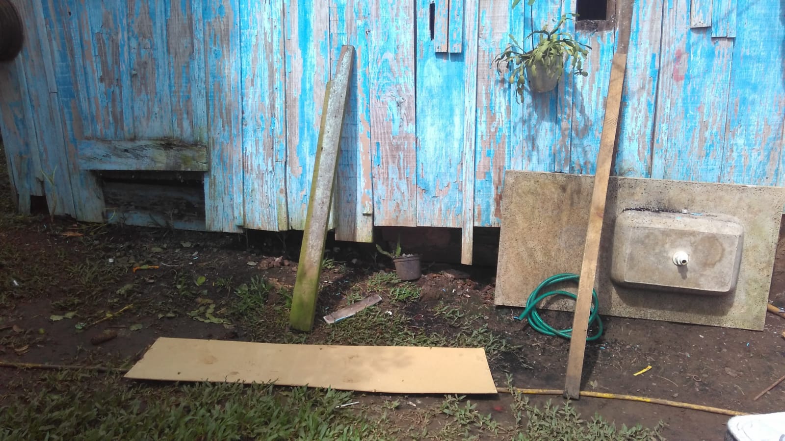 Imóvel da Vila Falcão - ANTES. Foto: Divulgação