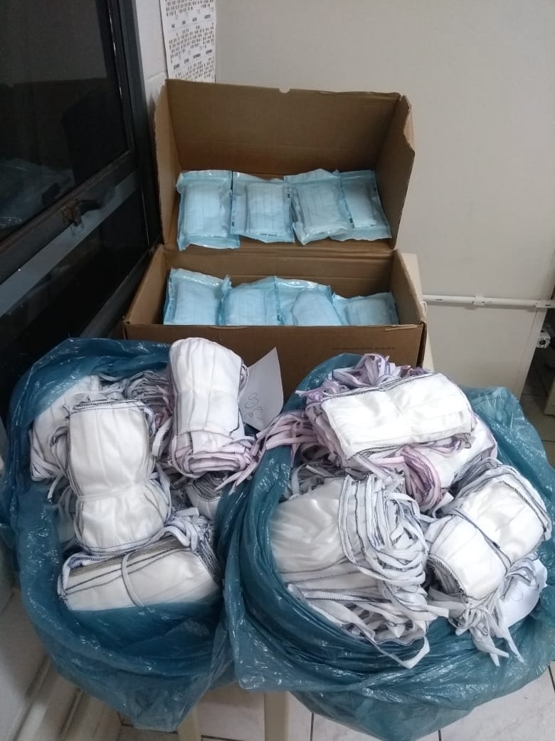 Presos do Paraná trabalham para ajudar no combate à pandemia. Foto:Depen