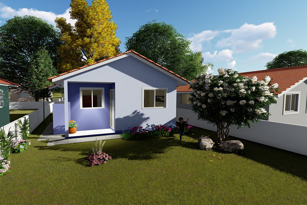 Estado autoriza construção de 57 casas populares em Mariluz. FOTO:COHAPAR