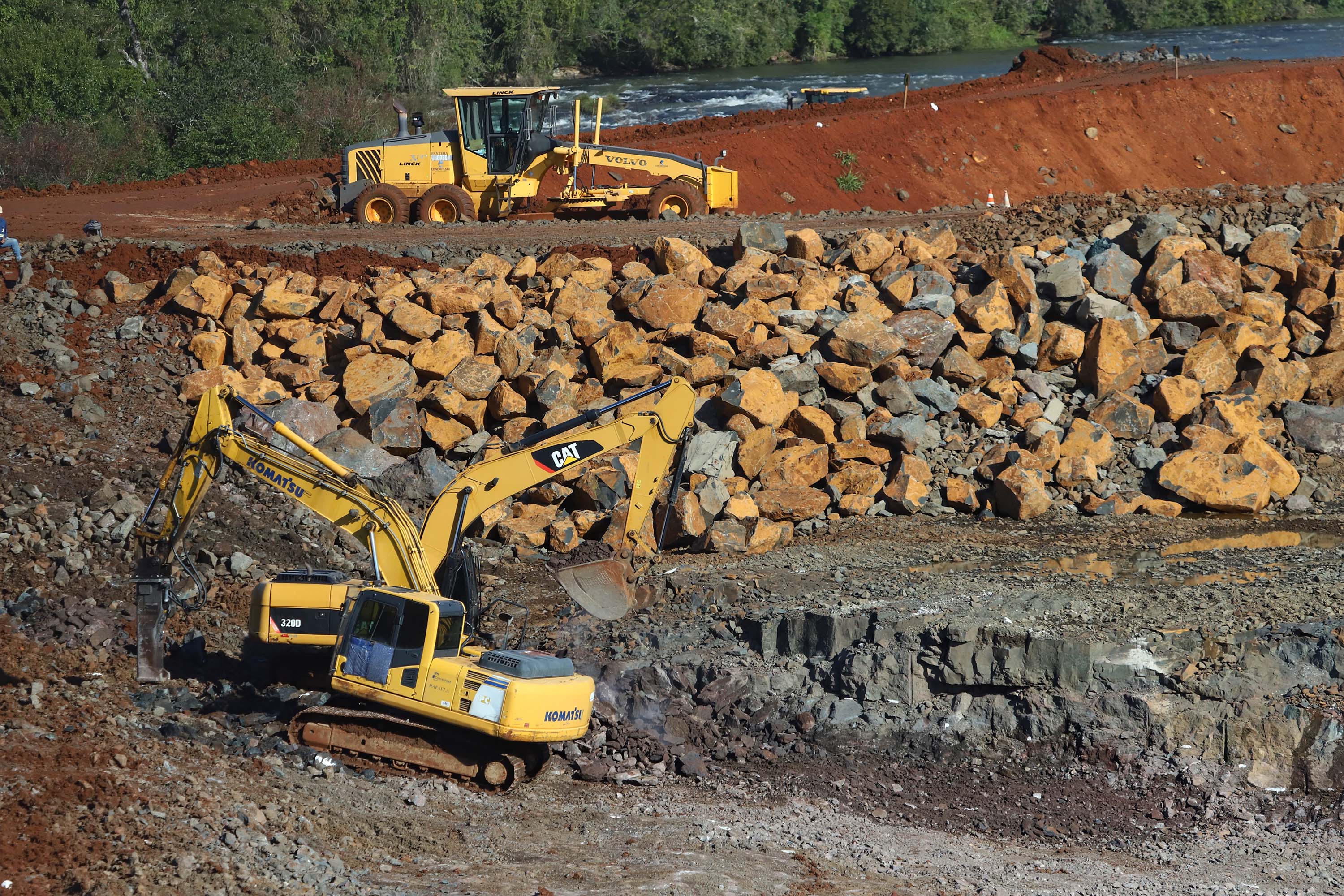 Construção da PCH Bela Vista avança em várias frentes