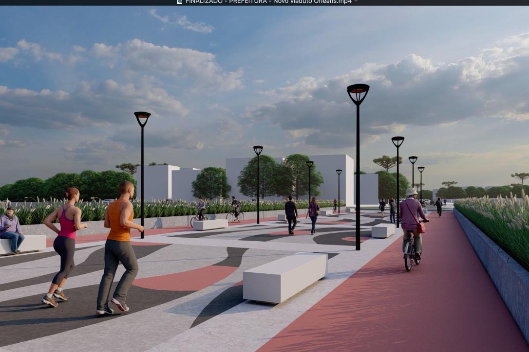 O governador Carlos Massa Ratinho Junior e o prefeito de Curitiba, Rafael Greca, assinaram nesta segunda-feira (10) um convênio para a contratação do projeto executivo para a construção de novos acessos onde hoje está localizado o Viaduto do Orleans, em Curitiba. O investimento da Secretaria de Infraestrutura e Logística é de R$ 1,2 milhão, com contrapartida de R$ 61,5 mil do município.