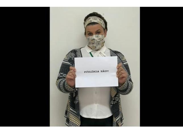 Iniciativa de profissionais da saúde de Ponta Grossa alerta sobre a violência contra a mulher
.Foto:SESA