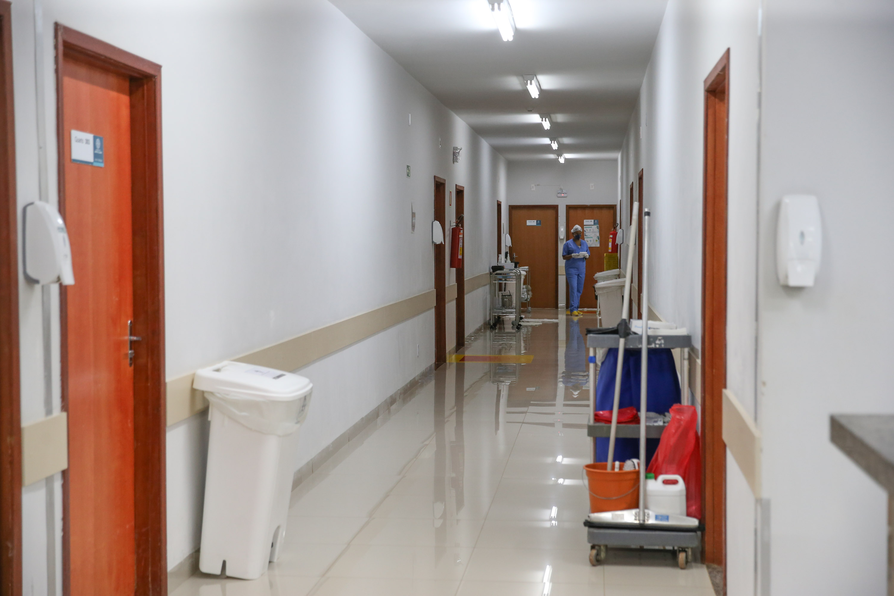 Hospital Santa Clara, em Colorado, na região Norte do Paraná.   03/08/2020 -  Foto: Geraldo Bubniak/AEN