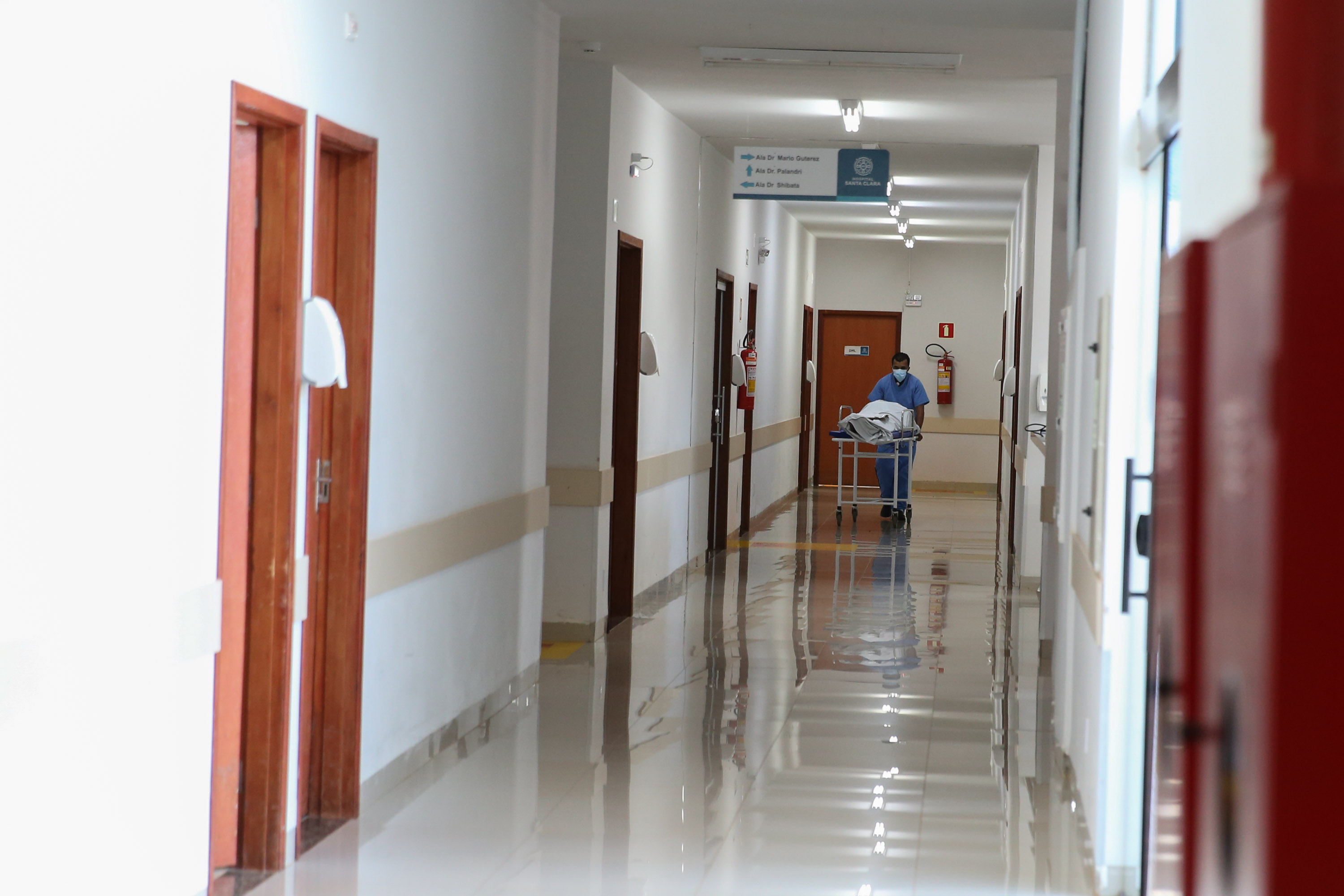 Hospital Santa Clara, em Colorado, na região Norte do Paraná.   03/08/2020 -  Foto: Geraldo Bubniak/AEN