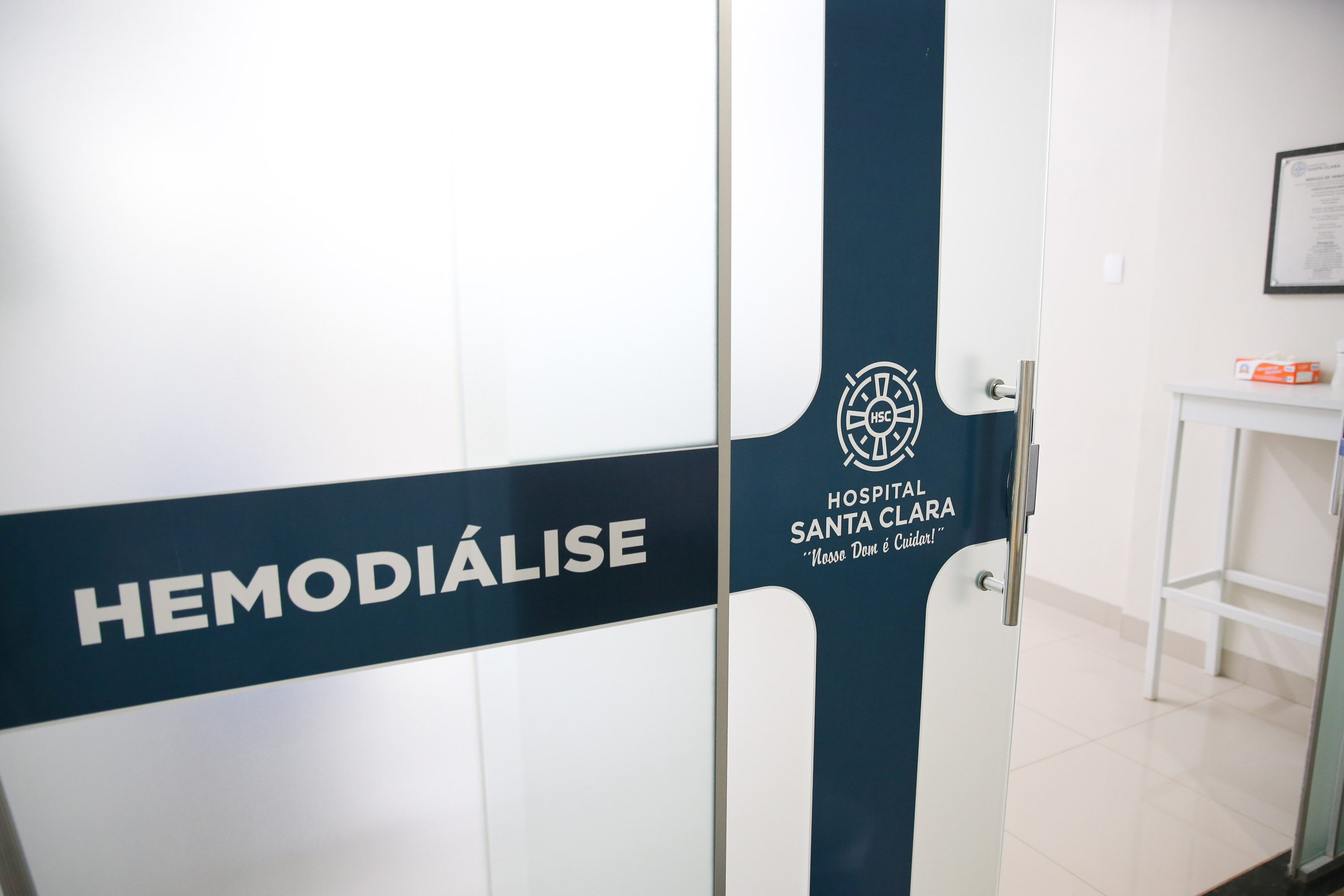 Setor de Hemodialise do Hospital Santa Clara, em Colorado, na região Norte do Paraná.   03/08/2020 -  Foto: Geraldo Bubniak/AEN