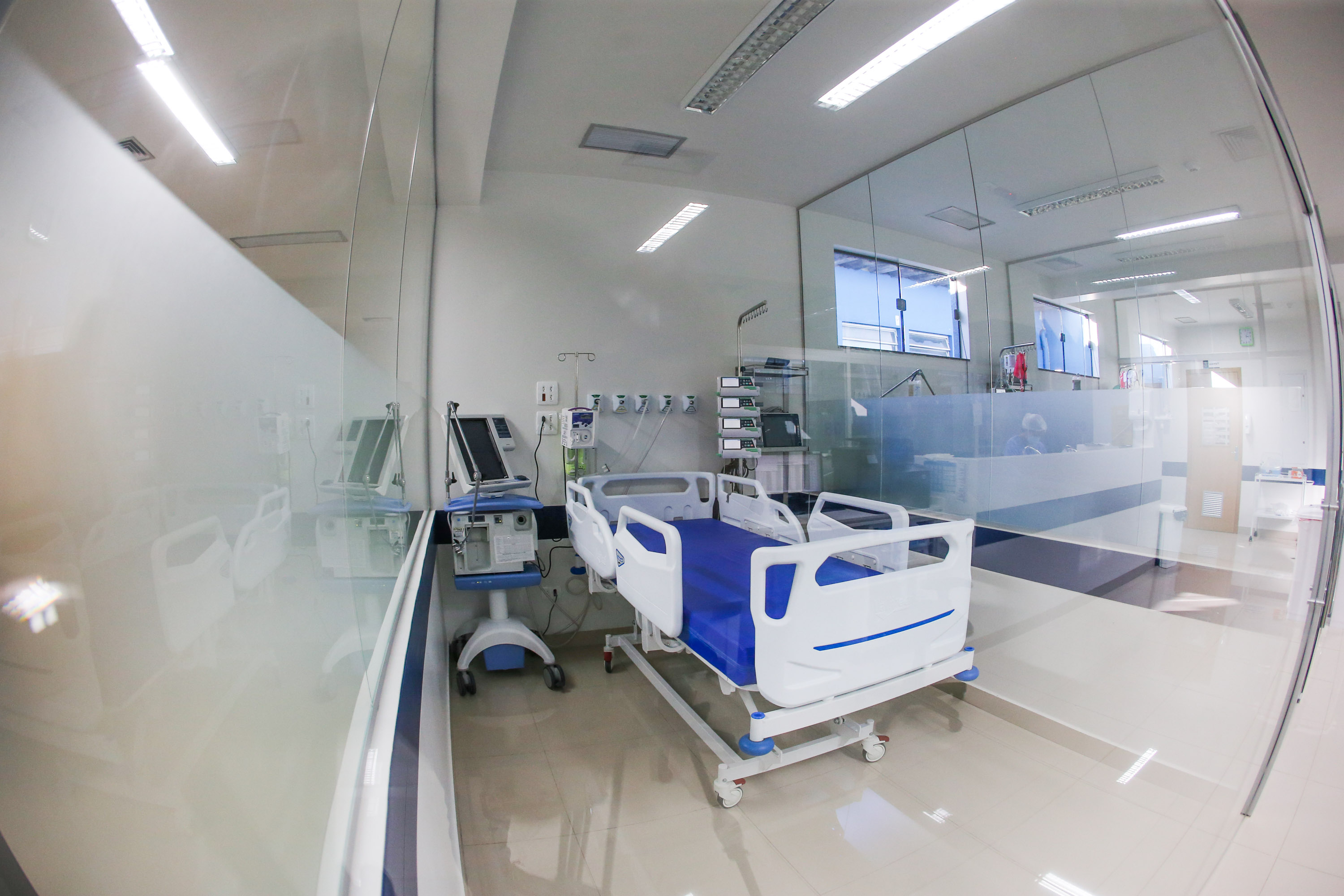 UTI  do Hospital Santa Clara, em Colorado, na região Norte do Paraná.   03/08/2020 -  Foto: Geraldo Bubniak/AEN