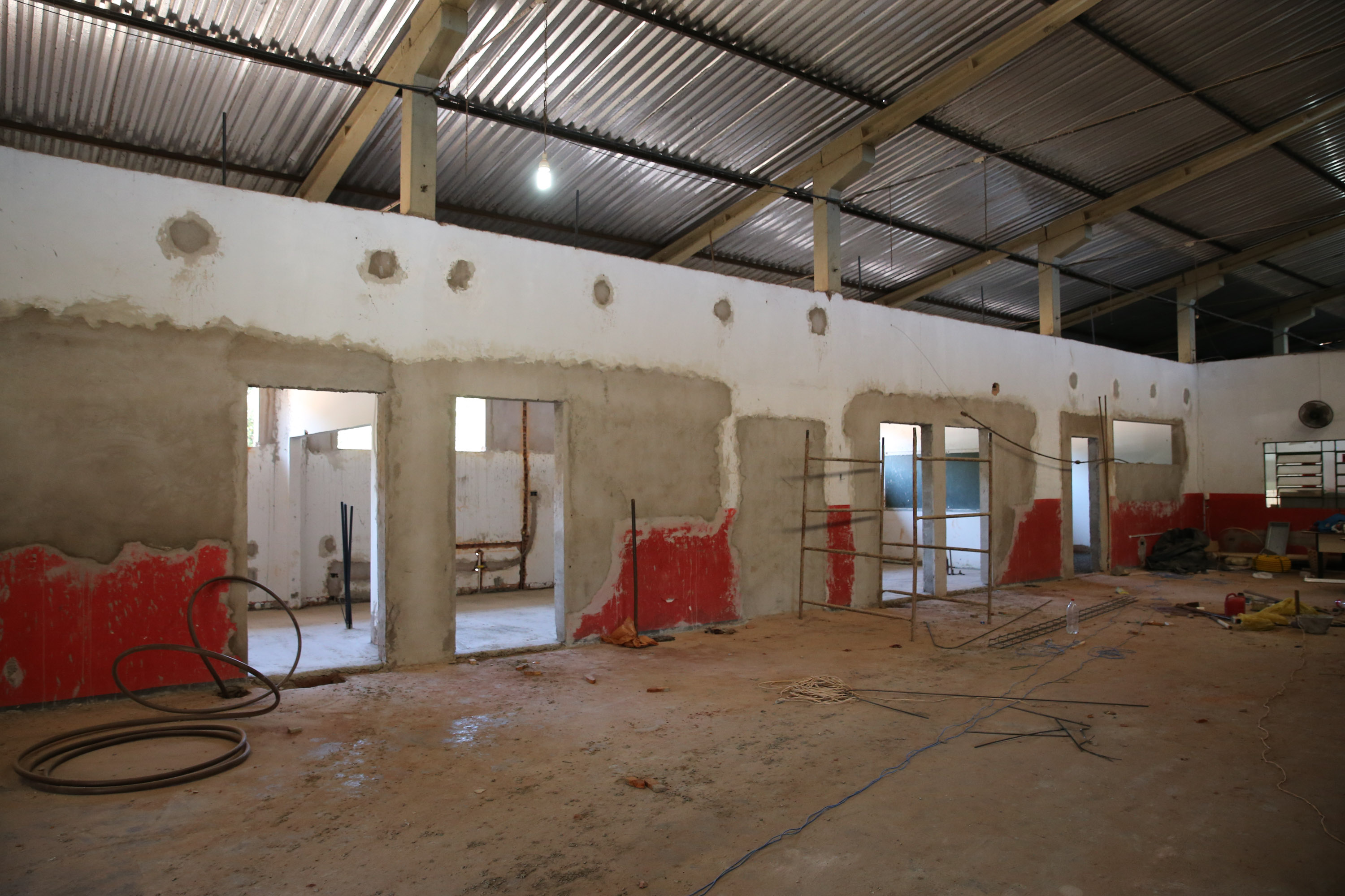 Reforma do predio da sede da CISVAP - Consorcio Intermunicipal de Saude do Vale do Paranapanema, em Colorado, na região Norte do Paraná.   03/08/2020 -  Foto: Geraldo Bubniak/AEN