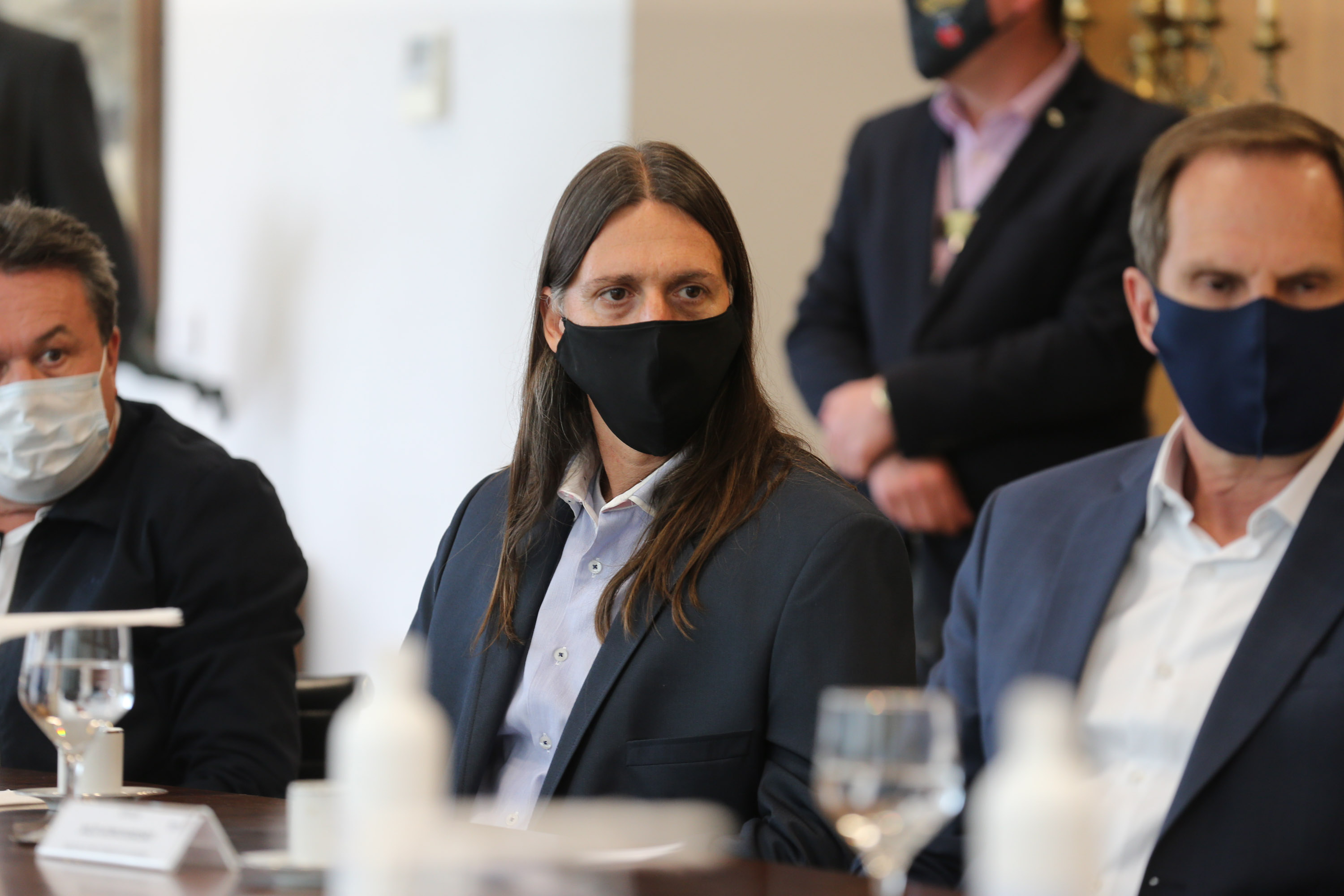 O Governador Carlos Massa Ratinho Junior assina, nesta segunda-feira (21), convenio com a Fundação O Boticário representada pelo CEO do Grupo,  Artur Grynbaum.  Curitiba, 21/09/2020. Foto: Geraldo Bubniak/AEN