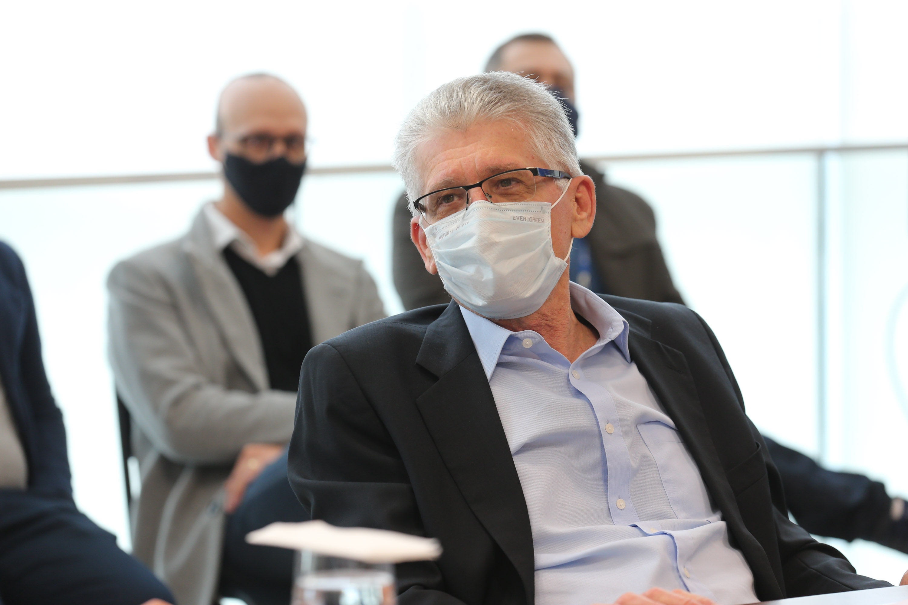 O Governador Carlos Massa Ratinho Junior assina, nesta segunda-feira (21), convenio com a Fundação O Boticário representada pelo CEO do Grupo,  Artur Grynbaum.  Curitiba, 21/09/2020. Foto: Geraldo Bubniak/AEN