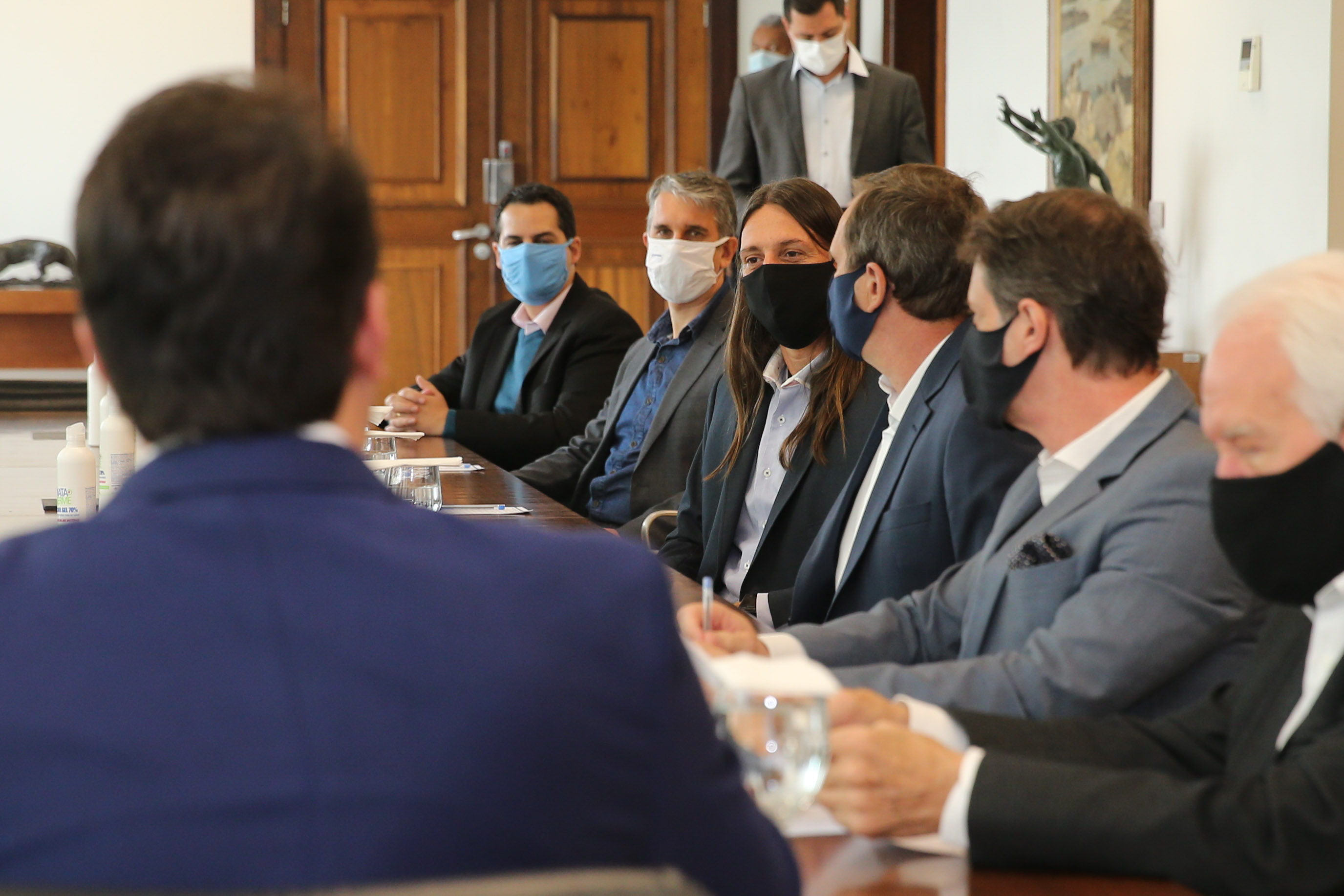 O Governador Carlos Massa Ratinho Junior assina, nesta segunda-feira (21), convenio com a Fundação O Boticário representada pelo CEO do Grupo,  Artur Grynbaum.  Curitiba, 21/09/2020. Foto: Geraldo Bubniak/AEN