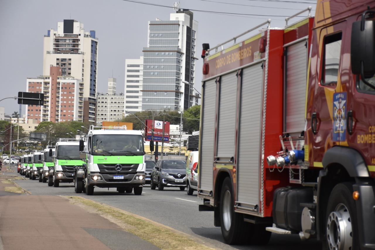 Bombeiros do Paraná completam dez dias de combate a incêndios no Pantanal
. Foto: Corpo de Bombeiros