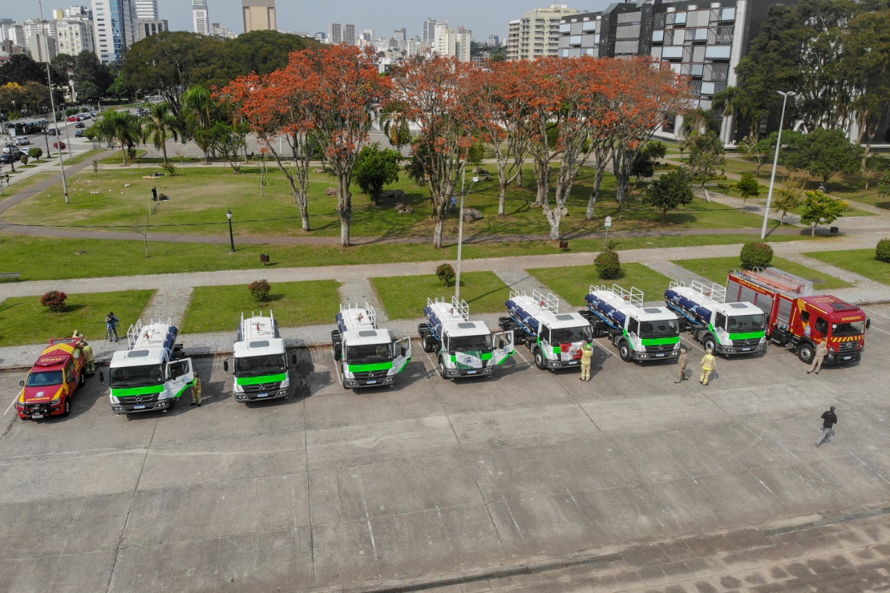 Bombeiros do Paraná completam dez dias de combate a incêndios no Pantanal
. Foto:Gilson Abreu/AEN