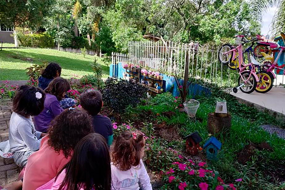 venda de resíduos garante recursos para instituição de proteção a crianças. Foto:ACRIDAS