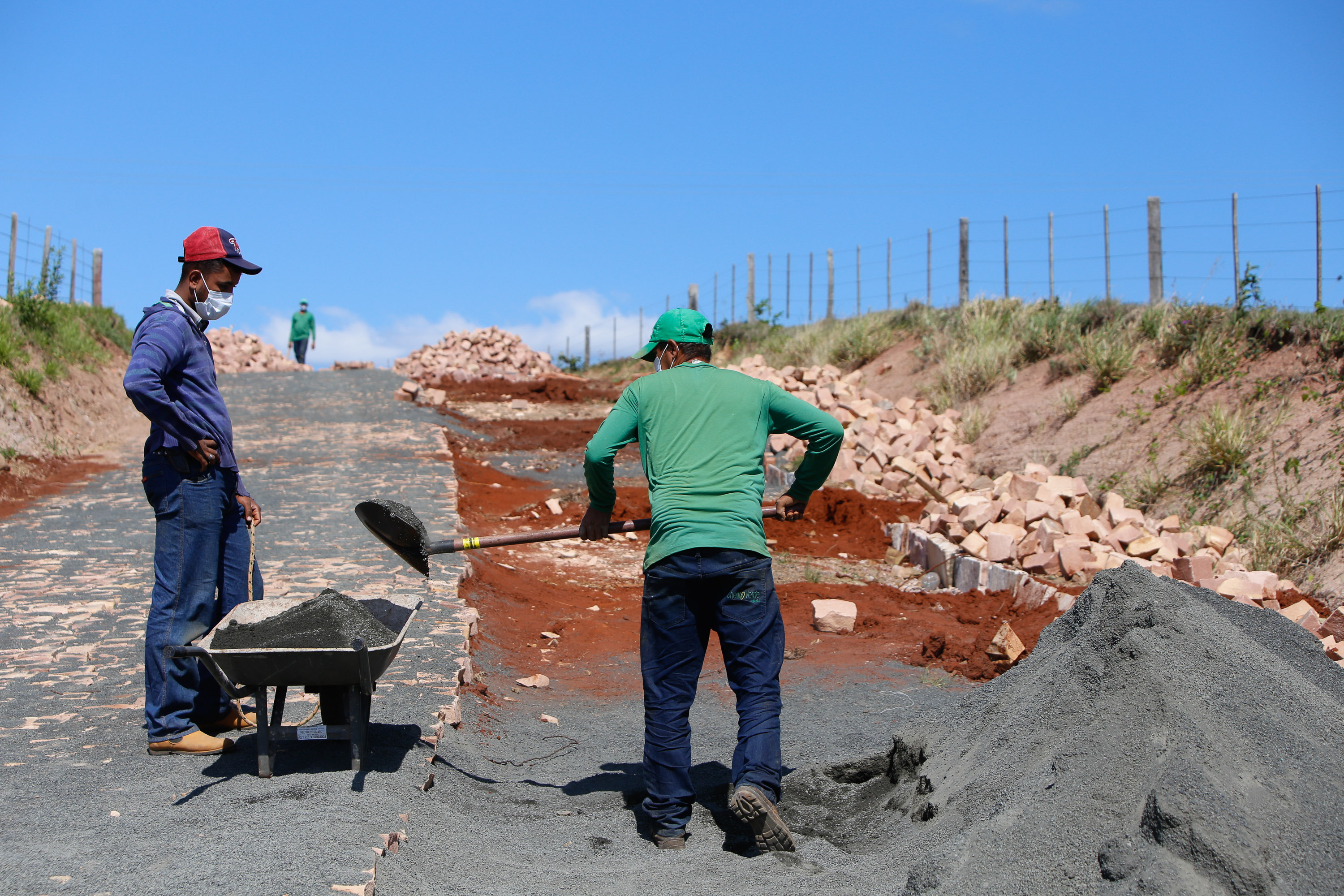 Estradas vão fomentar turismo e agronegócio em Ribeirão Claro.Foto Gilson Abreu/AEN