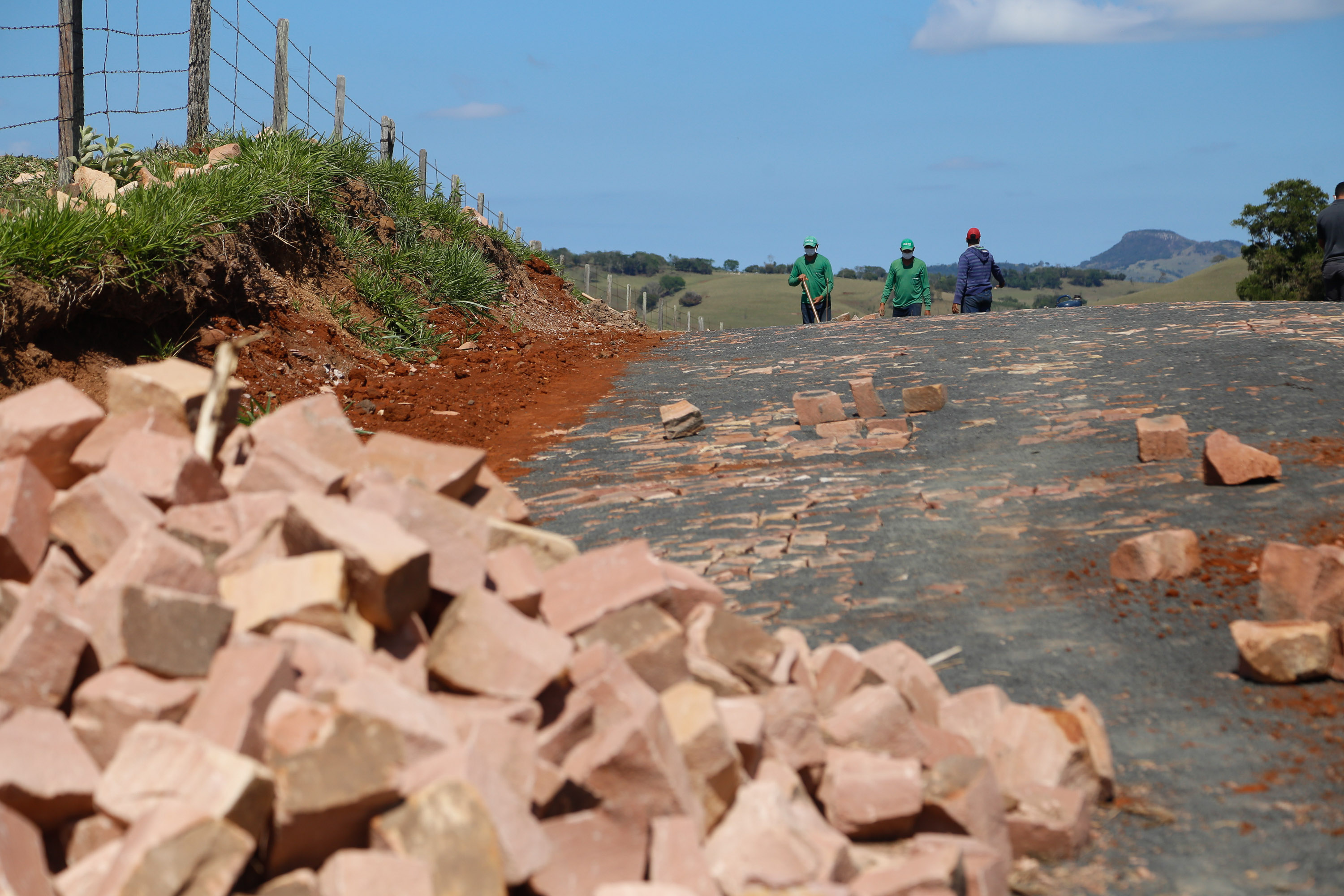 Estradas vão fomentar turismo e agronegócio em Ribeirão Claro.Foto Gilson Abreu/AEN