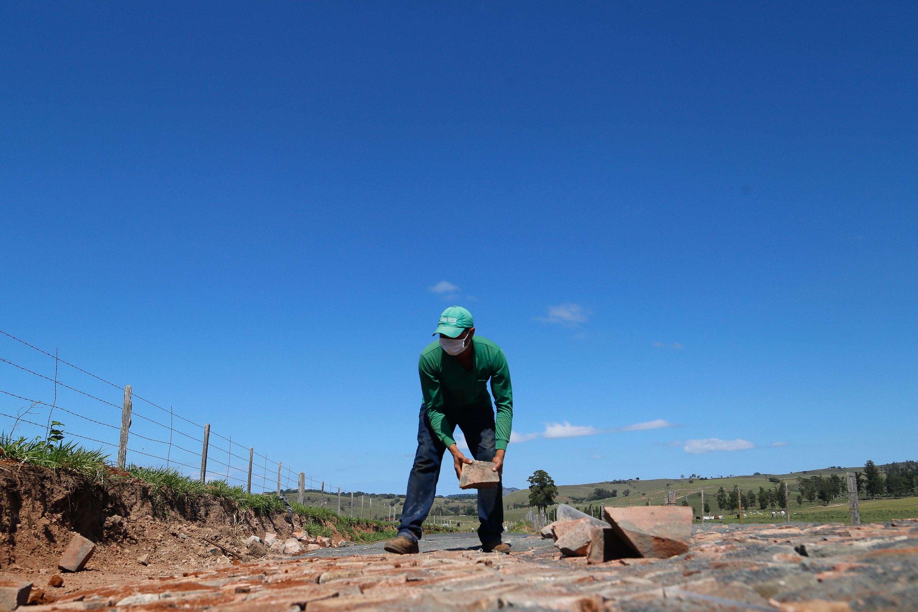 Estradas vão fomentar turismo e agronegócio em Ribeirão Claro.Foto Gilson Abreu/AEN