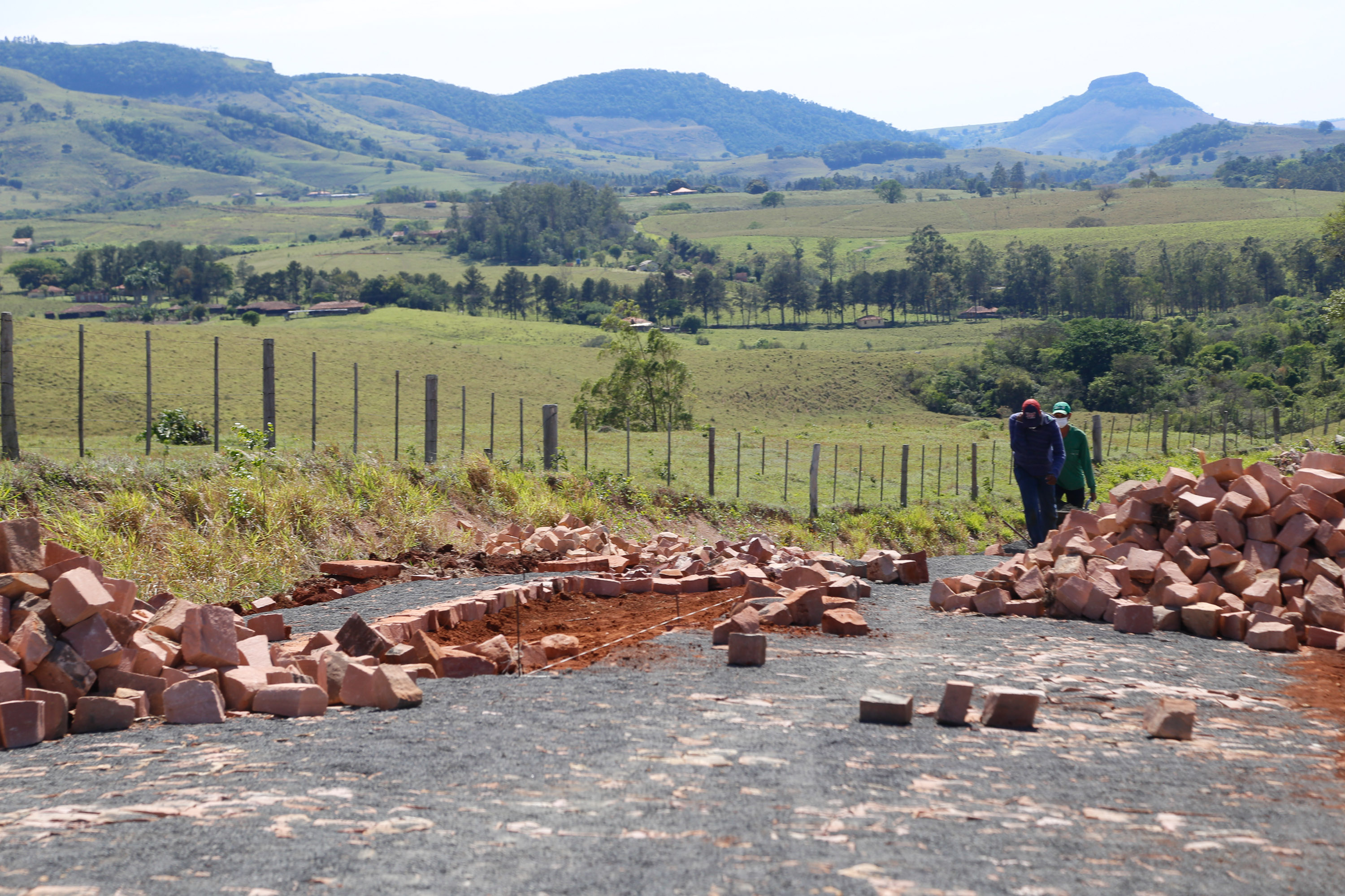 Estradas vão fomentar turismo e agronegócio em Ribeirão Claro.Foto Gilson Abreu/AEN