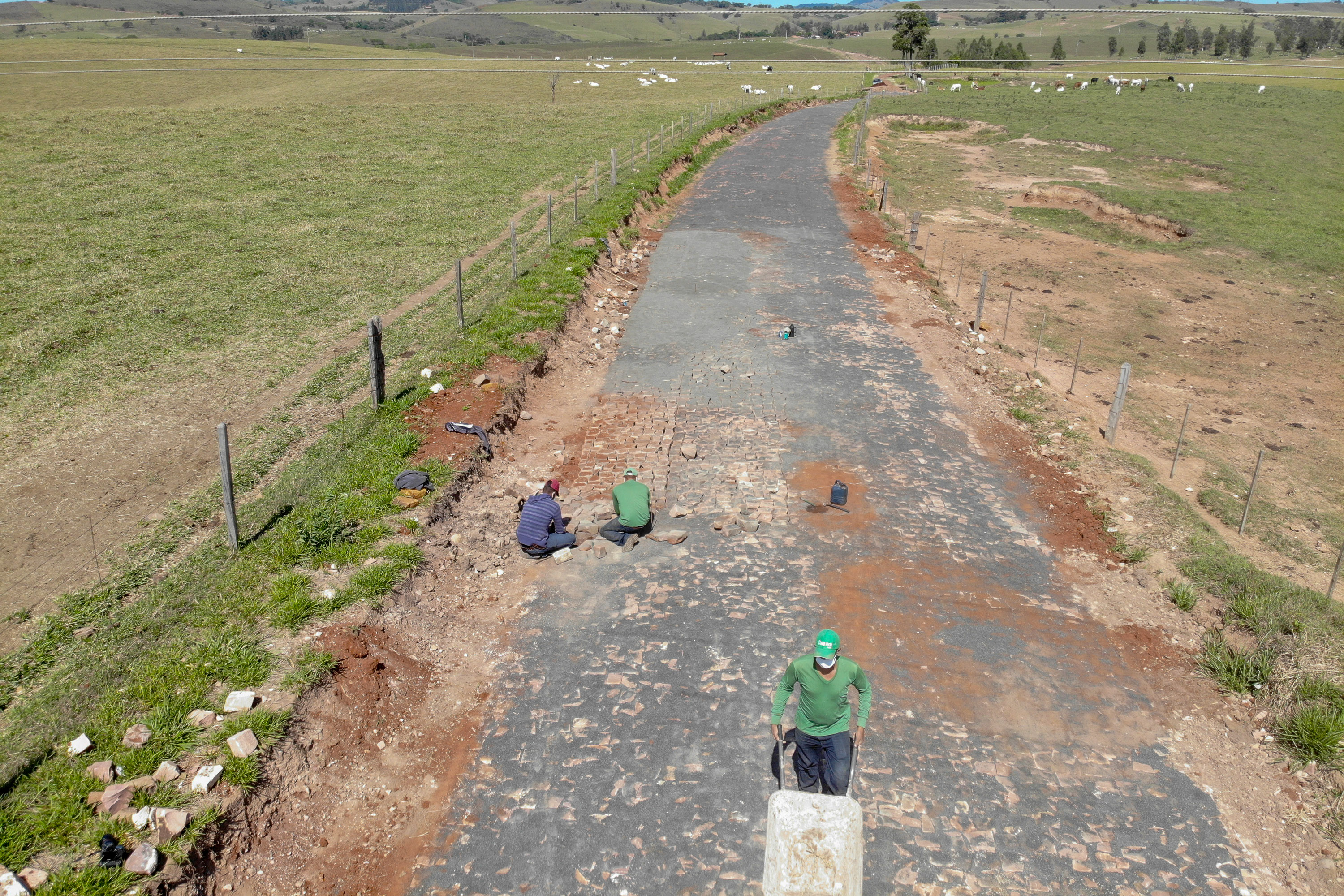 Estradas vão fomentar turismo e agronegócio em Ribeirão Claro.Foto Gilson Abreu/AEN