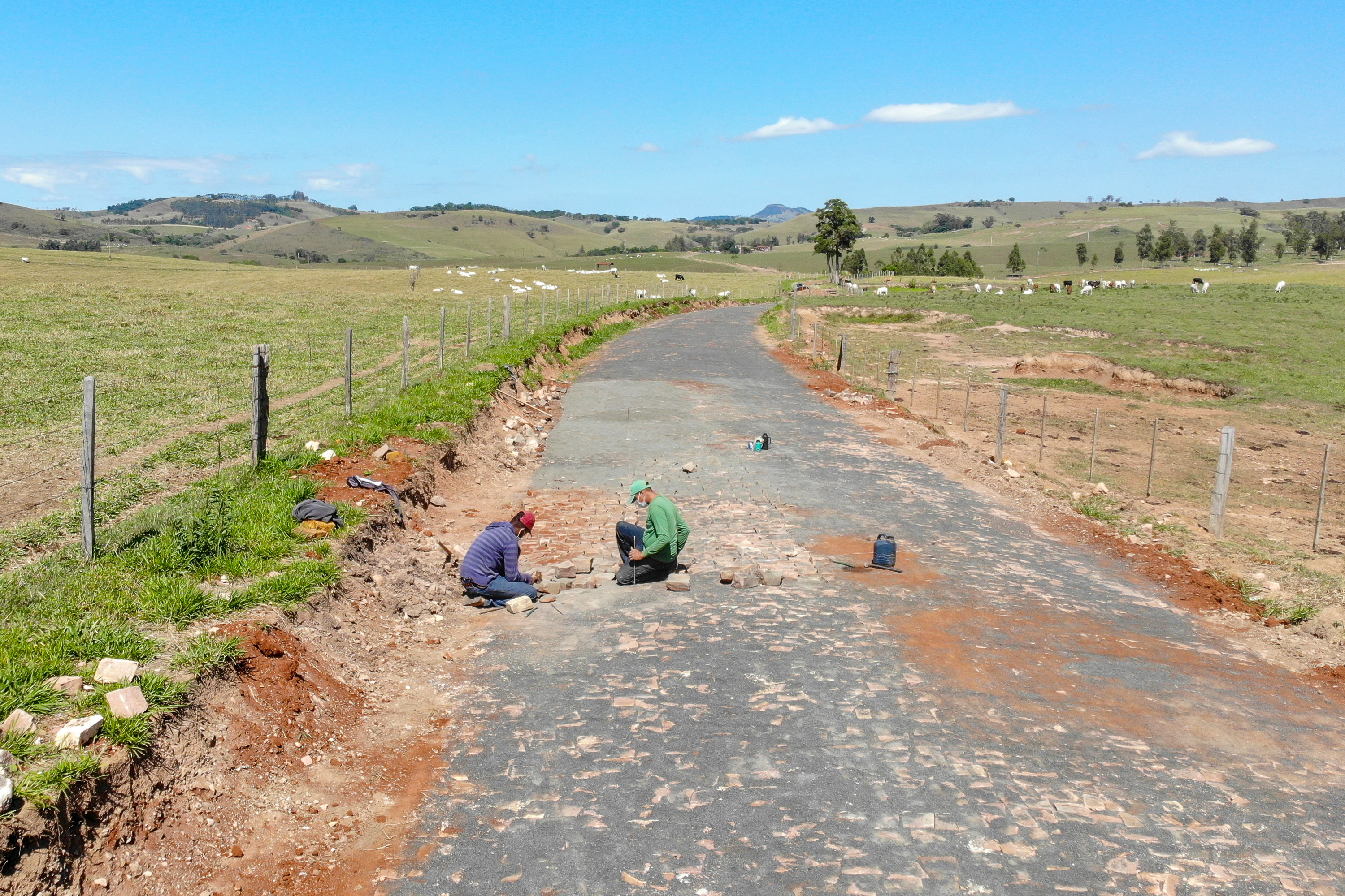 Estradas vão fomentar turismo e agronegócio em Ribeirão Claro.Foto Gilson Abreu/AEN