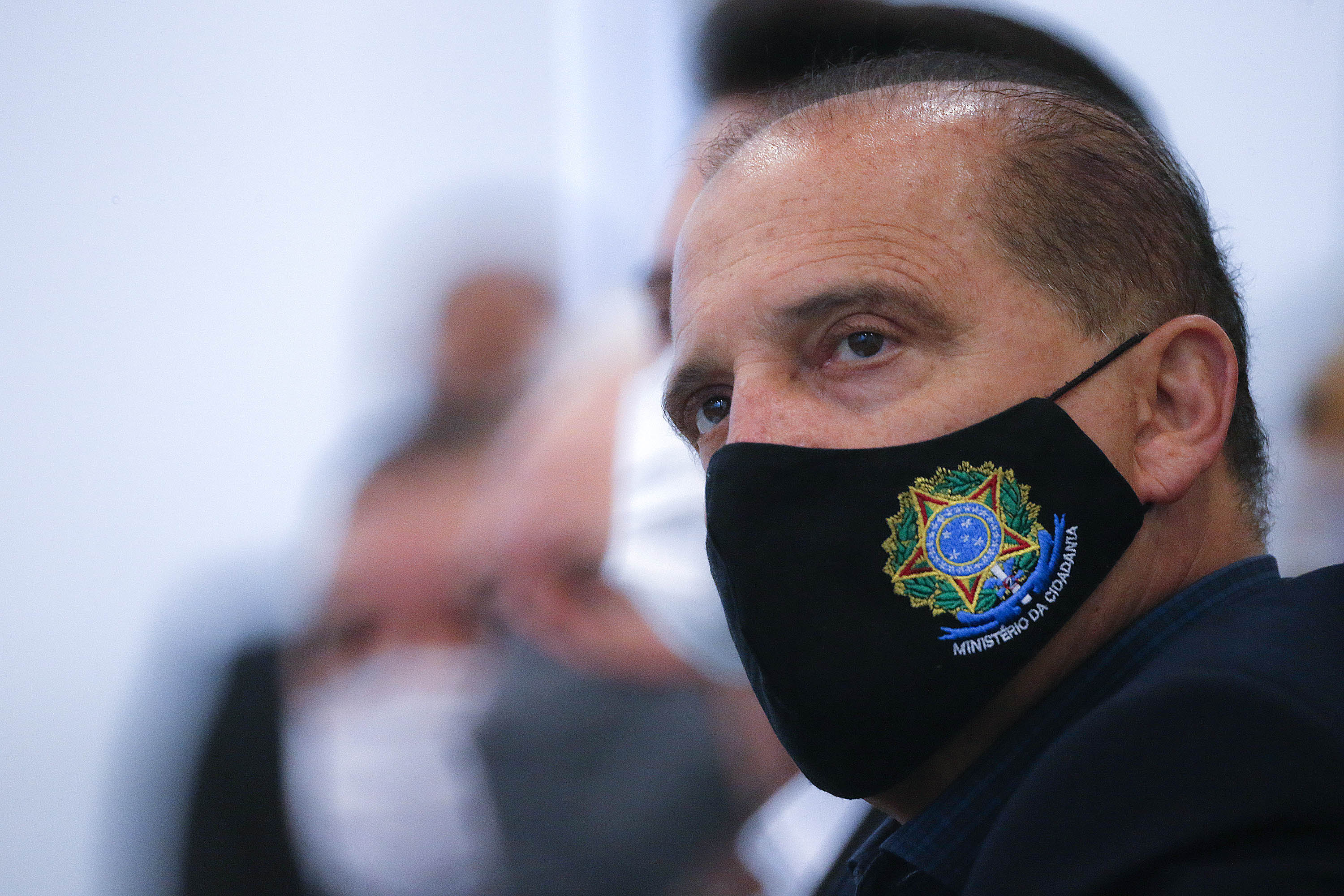 Curitiba-09-10-2020 - O governador Carlos Massa Ratinho Junior e o ministro da Cidadania, Onyx Lorenzoni, anunciam nesta sexta-feira mais um milhão e 800 mil reais para o Programa de Aquisição de Alimentos. A ação beneficia milhares de agricultores familiares locais e pessoas que se encontram em situação de vulnerabilidade social. Dos 399 municípios do Estado, 118 executam o PAA - Foto : Jonathan Campos / AEN