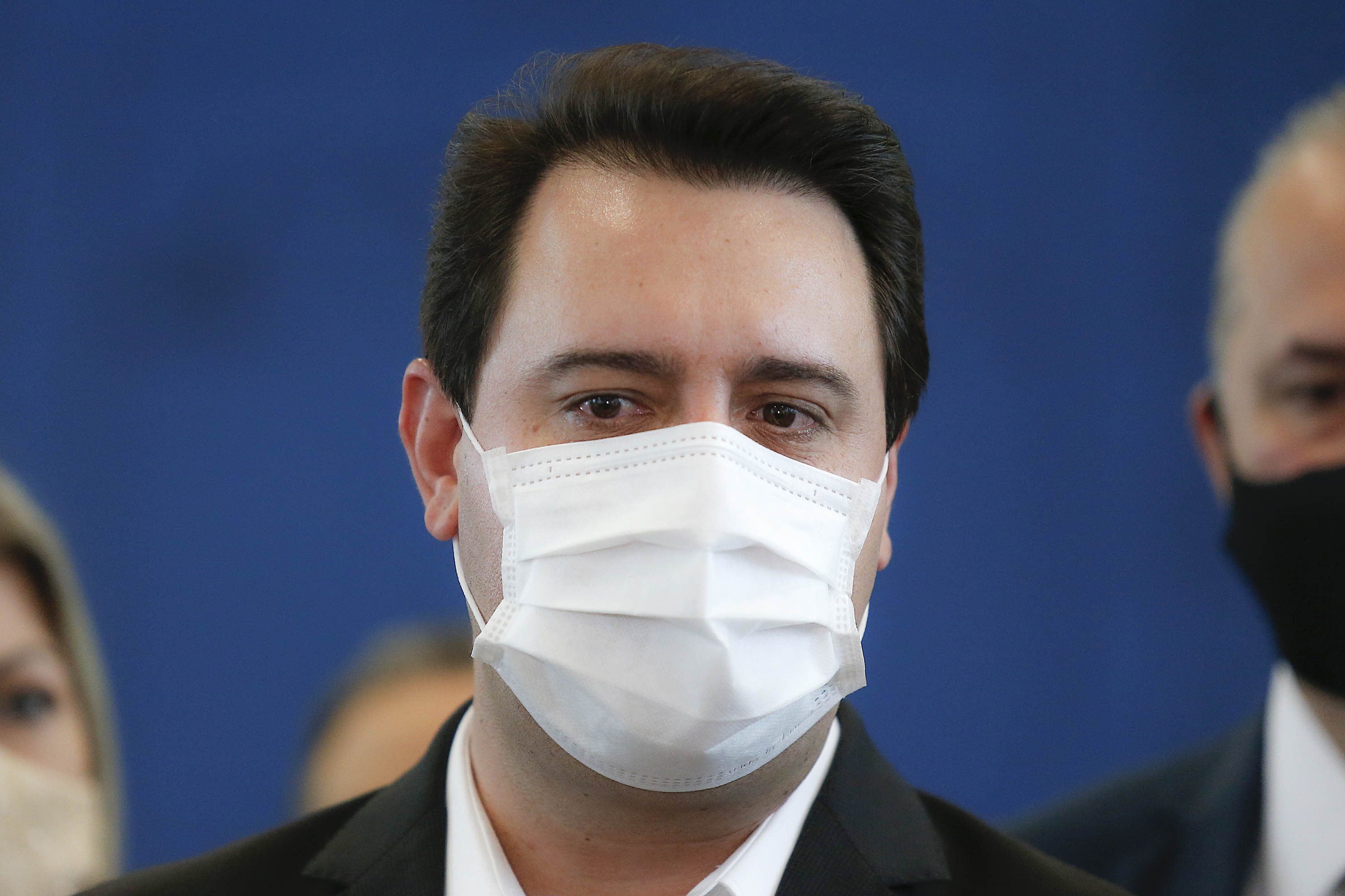 Curitiba-09-10-2020 - O governador Carlos Massa Ratinho Junior e o ministro da Cidadania, Onyx Lorenzoni, anunciam nesta sexta-feira mais um milhão e 800 mil reais para o Programa de Aquisição de Alimentos. A ação beneficia milhares de agricultores familiares locais e pessoas que se encontram em situação de vulnerabilidade social. Dos 399 municípios do Estado, 118 executam o PAA - Foto : Jonathan Campos / AEN