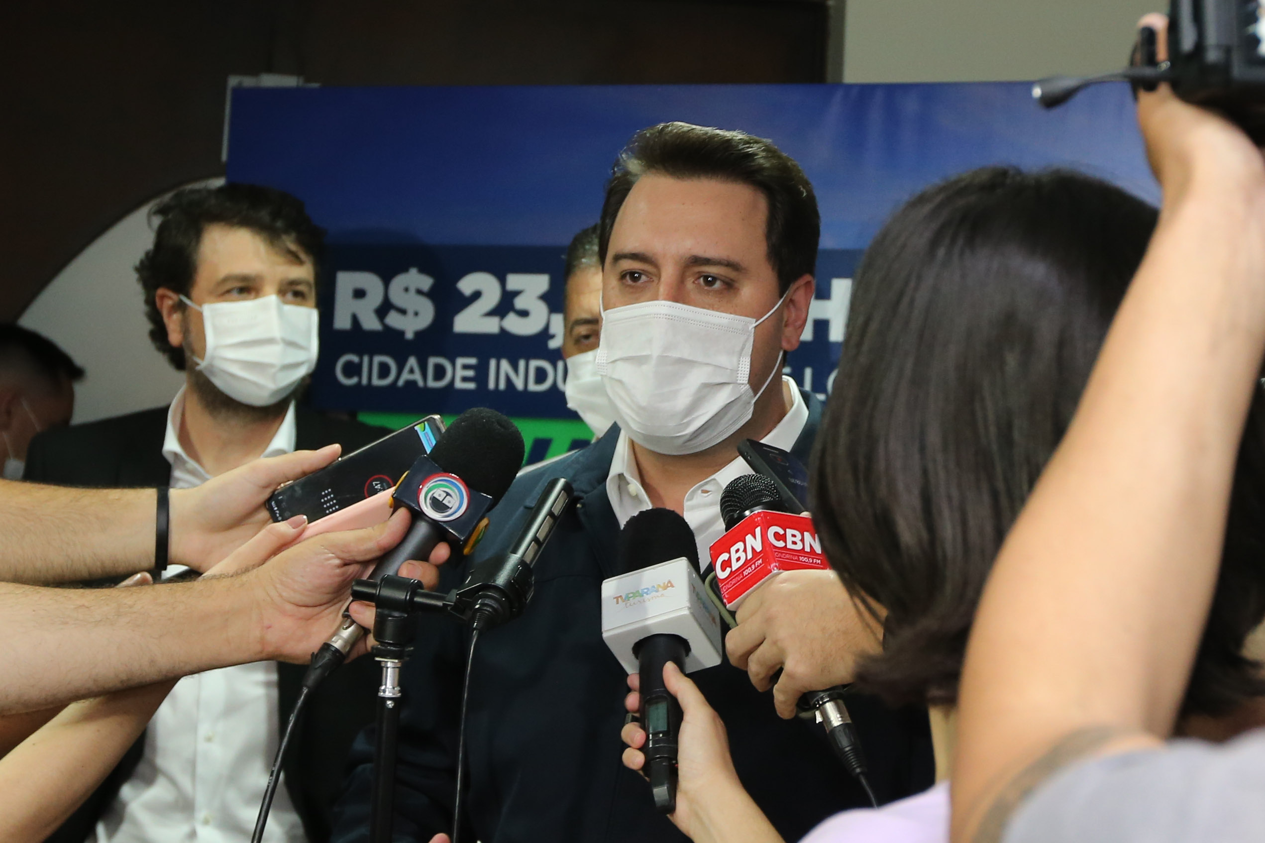 O governador Carlos Massa Ratinho Junior libera, nesta quinta-feira (15), recursos para a instalação da Cidade Industrial de Londrina