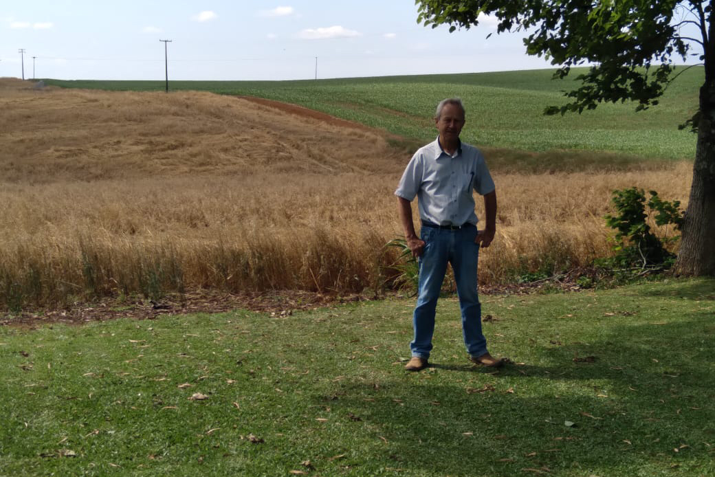 Produtor Otavino Rovani. Foto:Sanepar