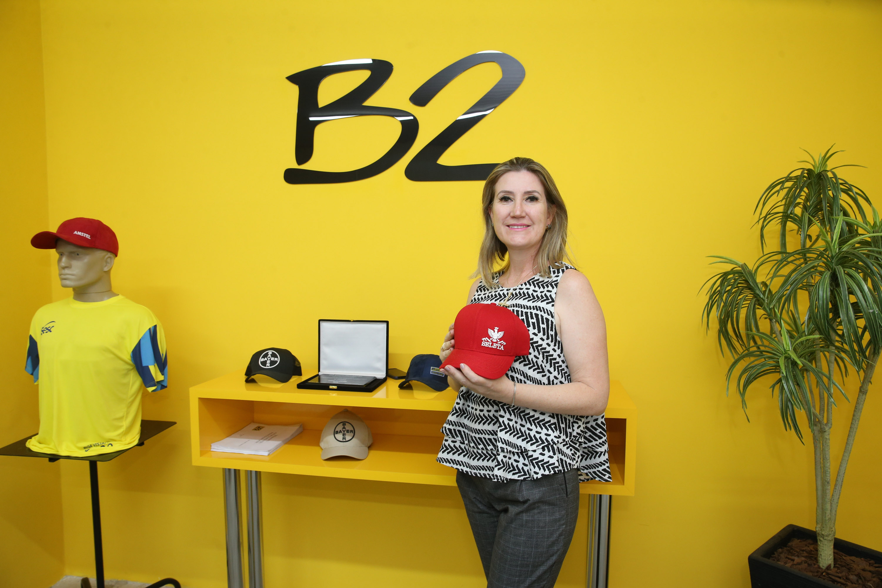 Elizabete Ardigo, presidente do Sindicato das Indústrias do Vestuário de Apucarana e Vale do Ivaí (Sivale) e sócia-diretora da B2 Brindes.Apucarana - 05/10/2020 - Foto: Geraldo Bubniak/AEN