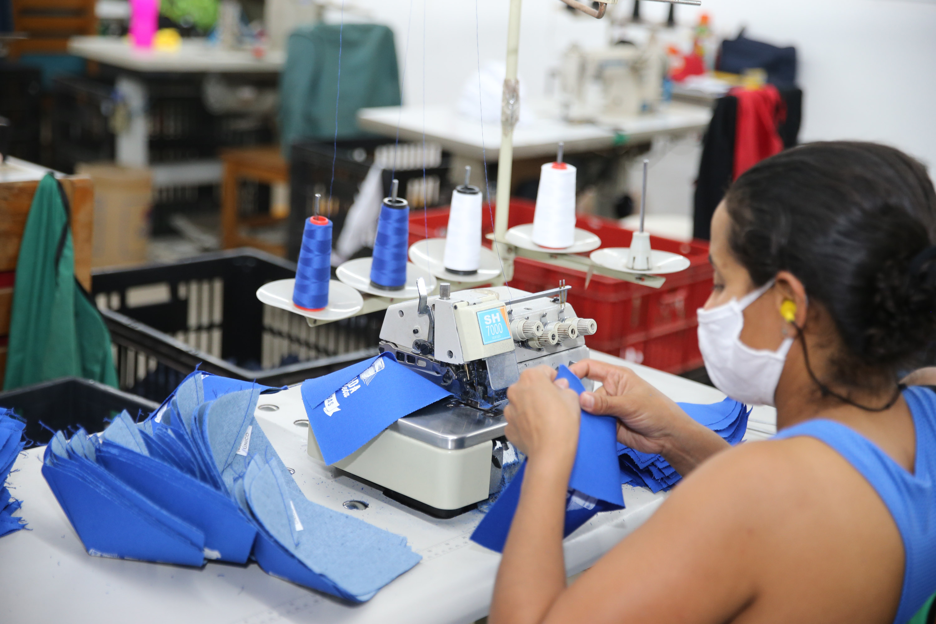 FEITO NO PARANA - Apucarana Capital do Bone. Empresa B2 Brindes.05/10/2020 - Foto: Geraldo Bubniak/AEN