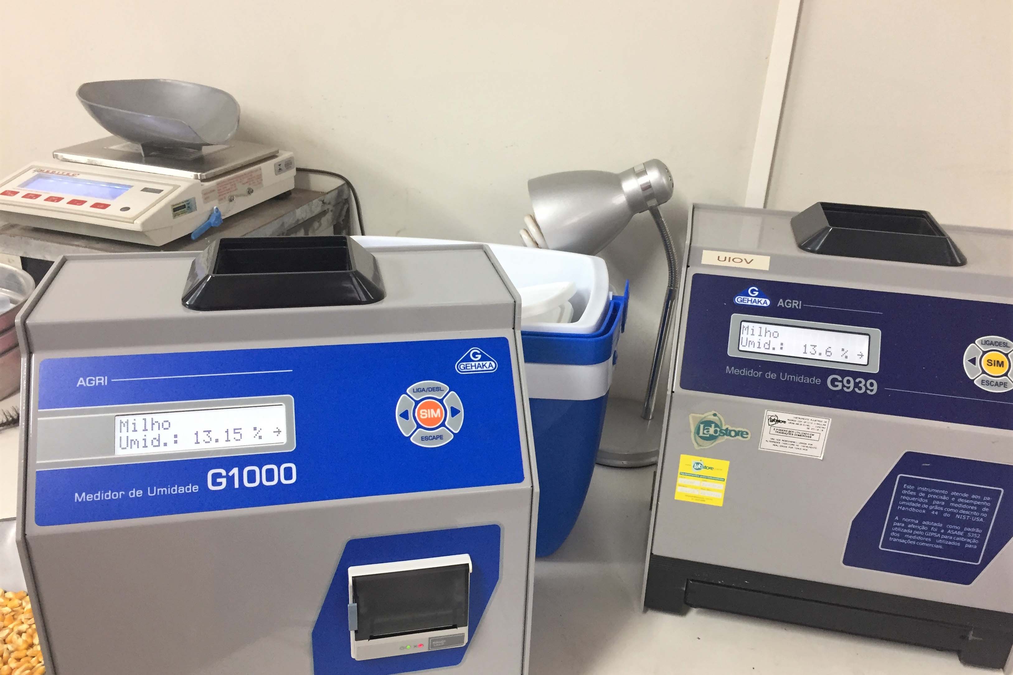 IPEM-PR verifica medidores de umidade de grãos em cooperativas e moinhos. Foto: Ipem