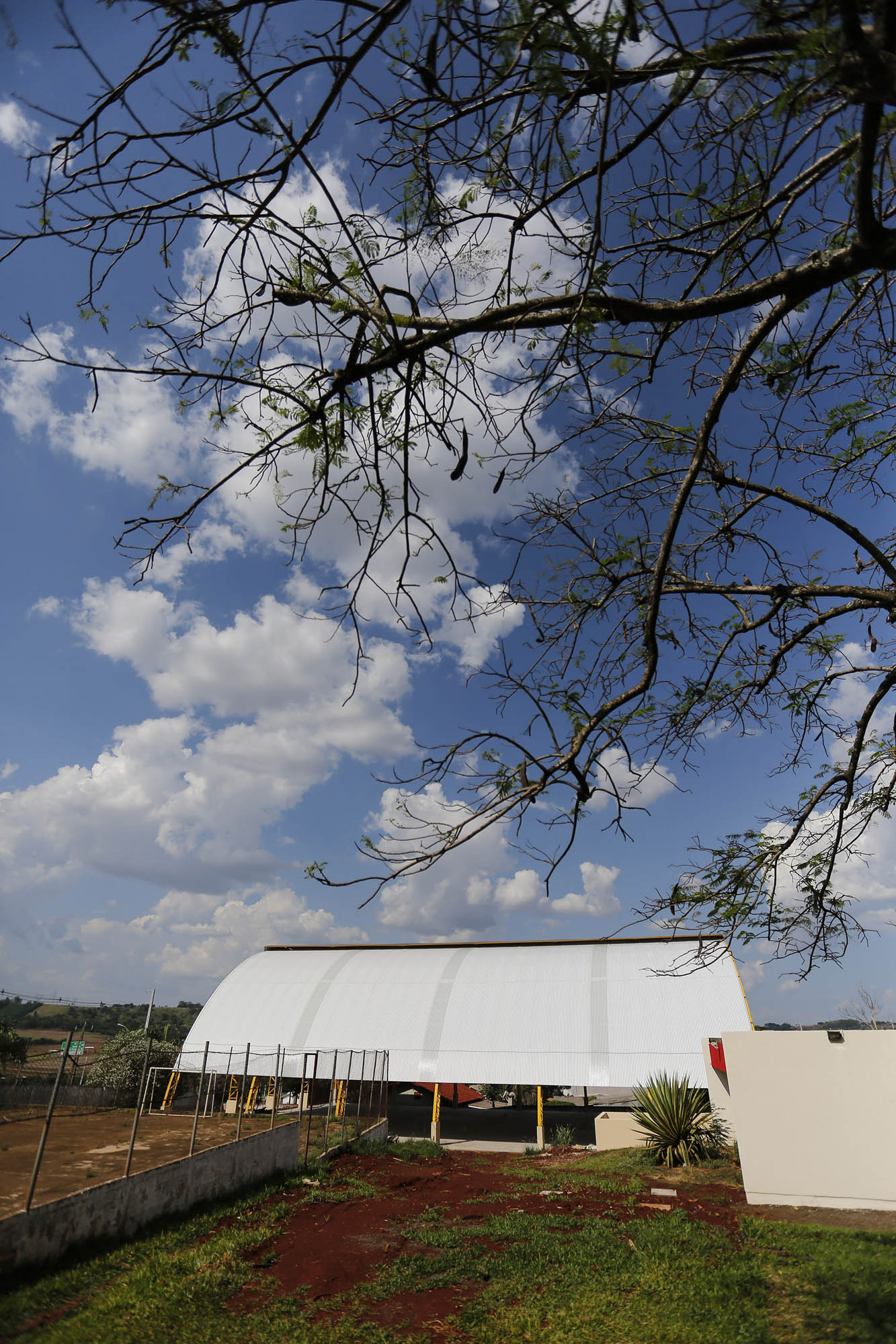 São Miguel do Iguaçu - 21-10-2020 - Ginasio do Colegio Estadual Campo Castelo Branco - Foto : Jonathan Campos / AEN